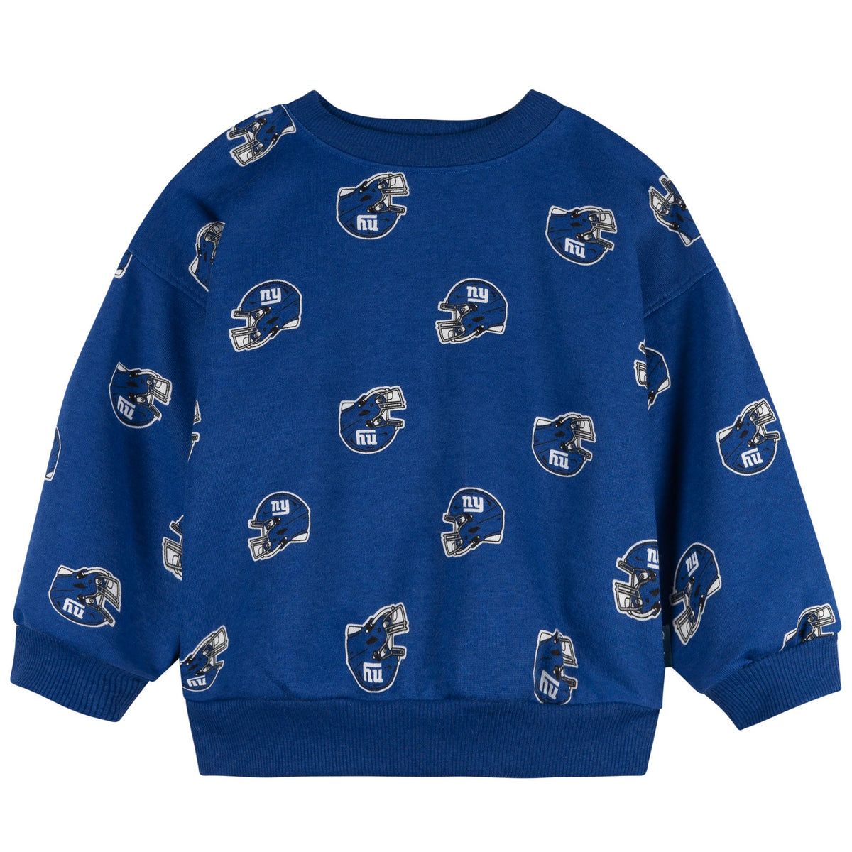 2-Piece Infant & Toddler Neutral New York Giants Sweatshirt and Pant Set, view 2