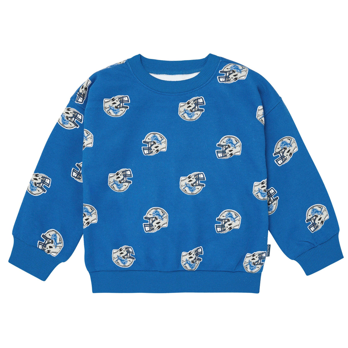 2-Piece Infant & Toddler Neutral Detroit Lions Sweatshirt and Pant Set, view 2