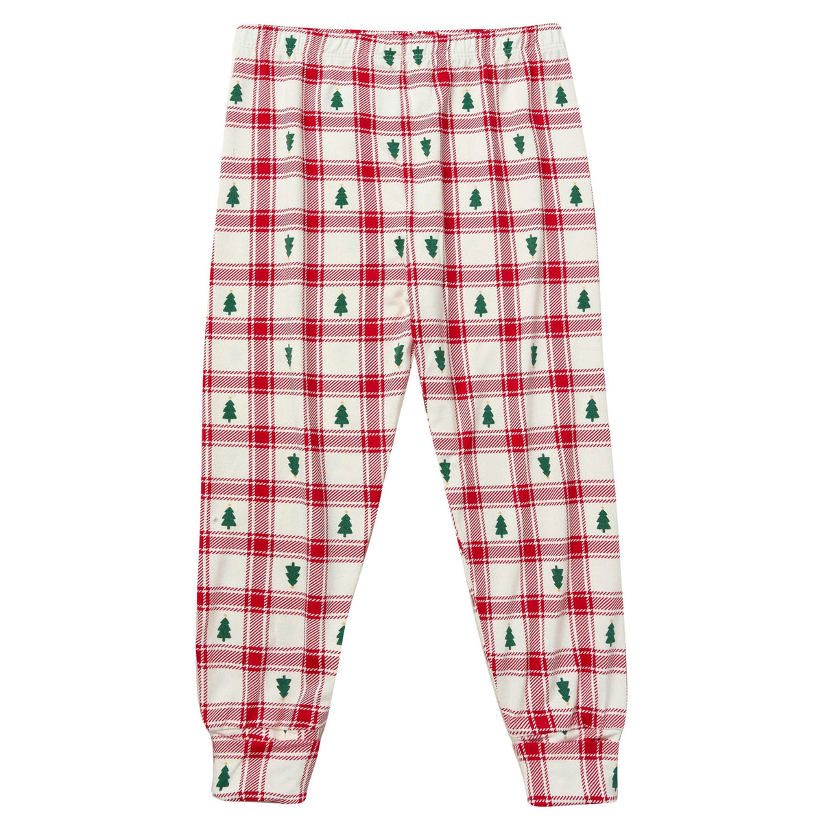 2-Piece Infant & Toddler Neutral Plaid Tree Tight Fitting Pajamas-Gerber Childrenswear Wholesale
