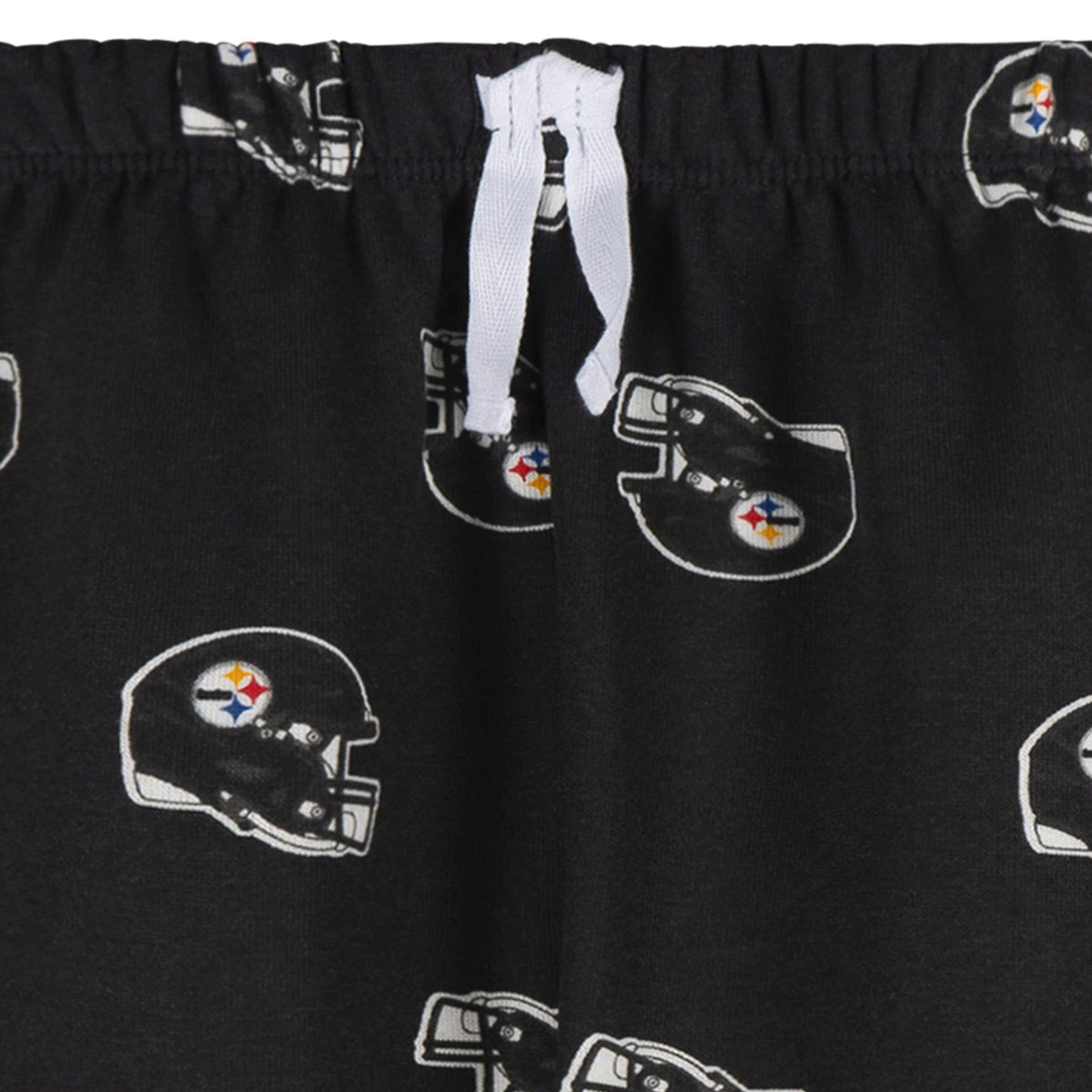 2-Piece Infant & Toddler Neutral Pittsburgh Steelers Sweatshirt and Pant Set, view 4