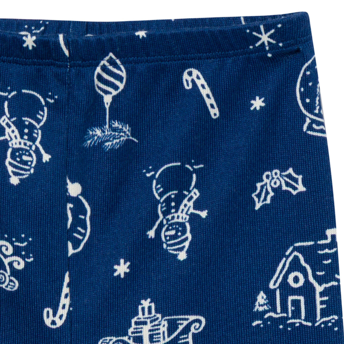 2-Piece Kids Neutral Navy Toile Pajamas-Gerber Childrenswear Wholesale