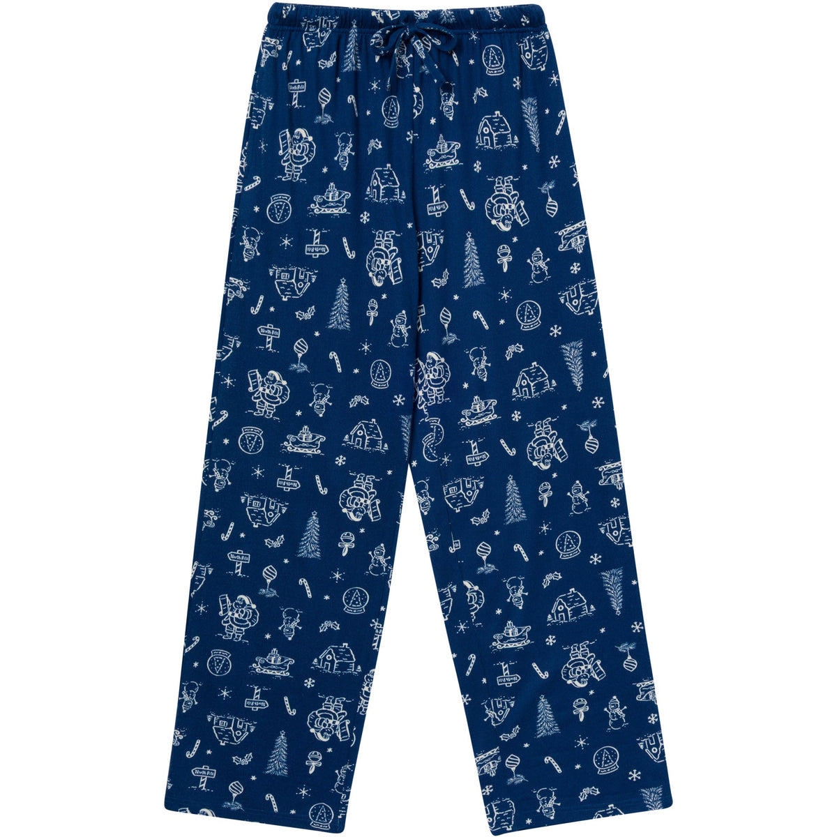 2-Piece Women's Navy Toile Pajamas-Gerber Childrenswear Wholesale