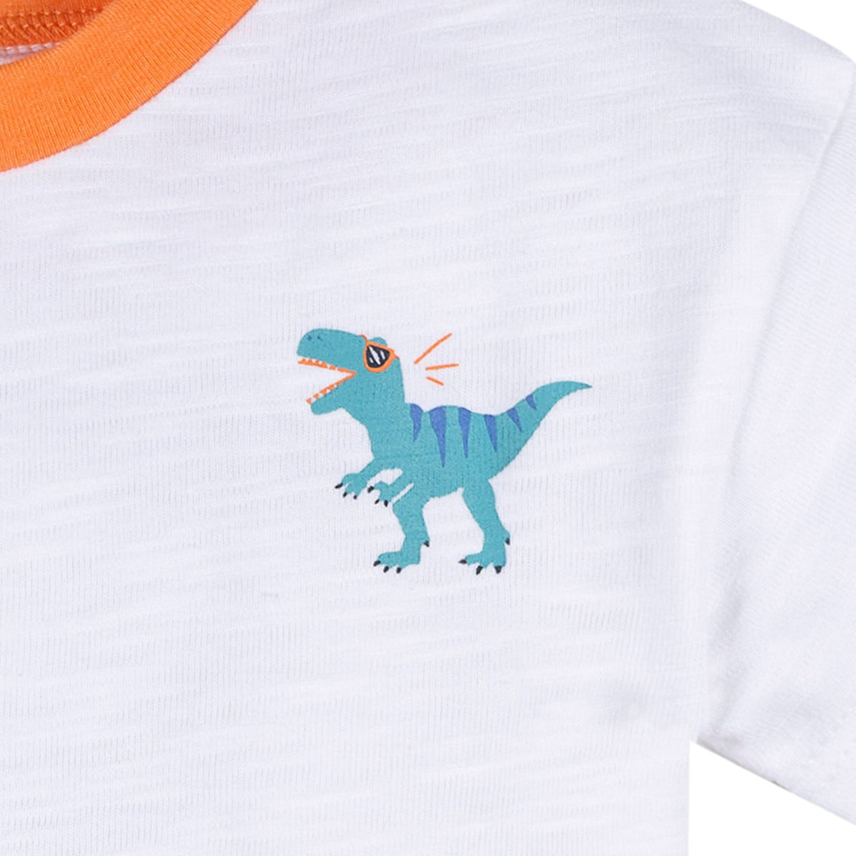 3-Pack Baby & Toddler Boys Blue, Green and White Short Sleeve T-Shirts, view 3