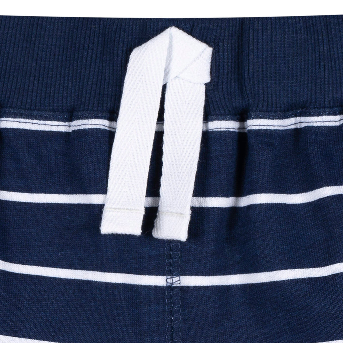 3-Pack Baby & Toddler Boys Blue & Red Knit Shorts-Gerber Childrenswear Wholesale