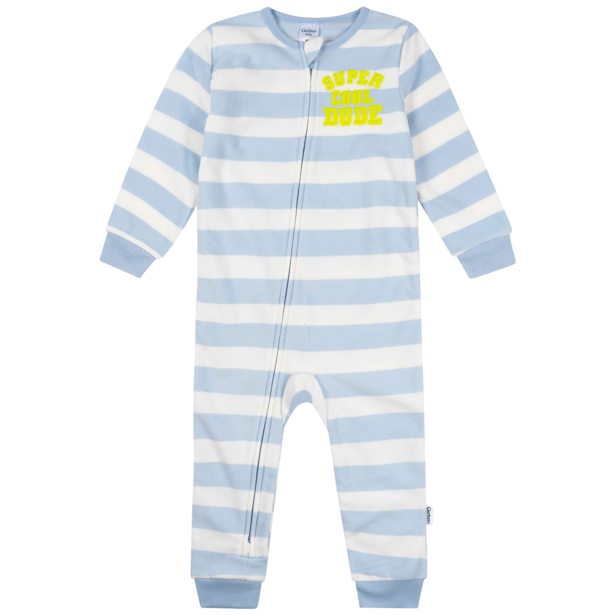 3-Pack Infant & Toddler Boys Trucks Footless Fleece Pajamas-Gerber Childrenswear Wholesale