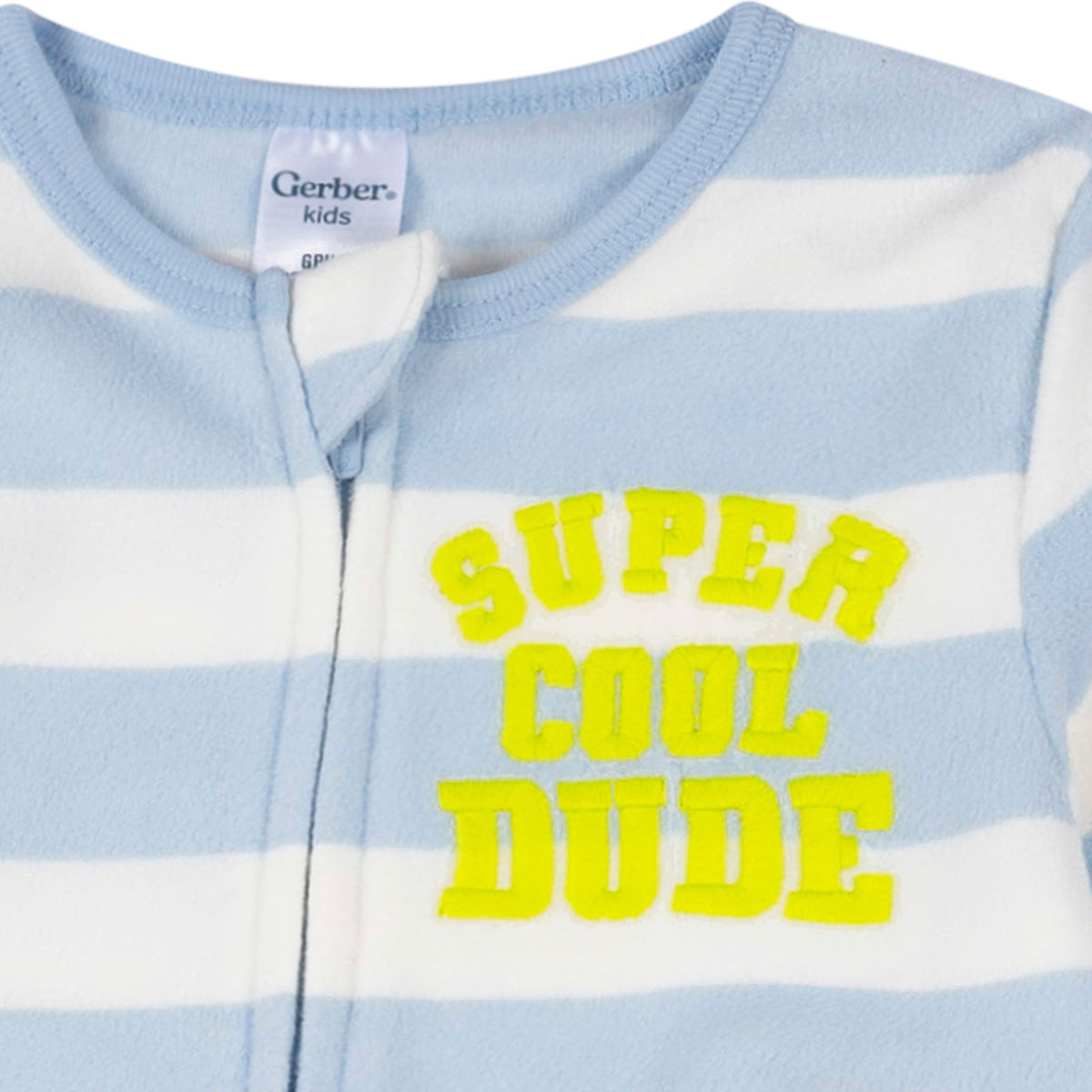 3-Pack Infant & Toddler Boys Trucks Footless Fleece Pajamas-Gerber Childrenswear Wholesale