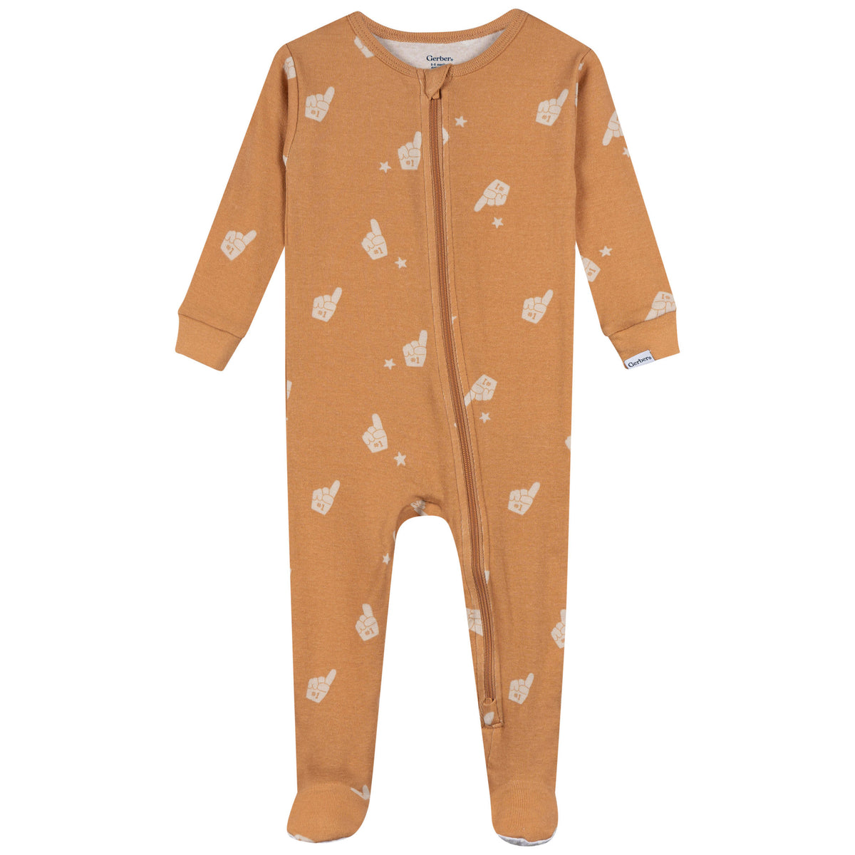 3-Pack Baby & Toddler Boys Sports Snug Fit Footed Pajamas