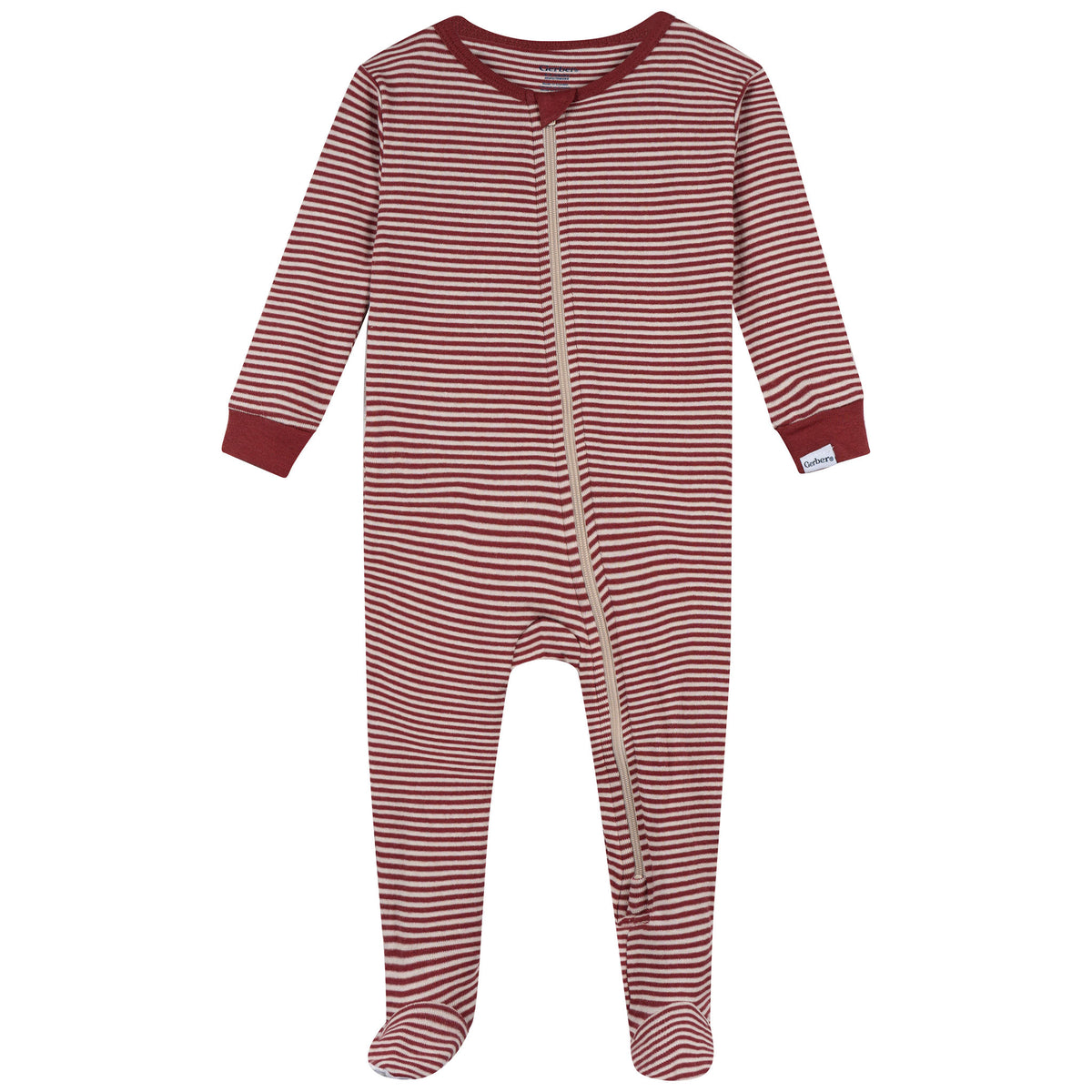 3-Pack Baby & Toddler Boys Sports Snug Fit Footed Pajamas