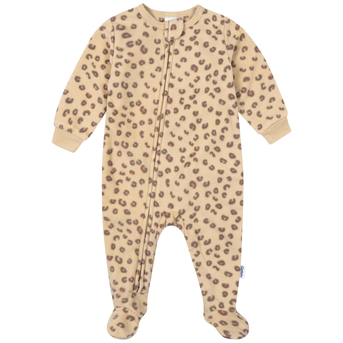 3-Pack Baby & Toddler Girls Hearts Footed Fleece Pajamas-Gerber Childrenswear Wholesale