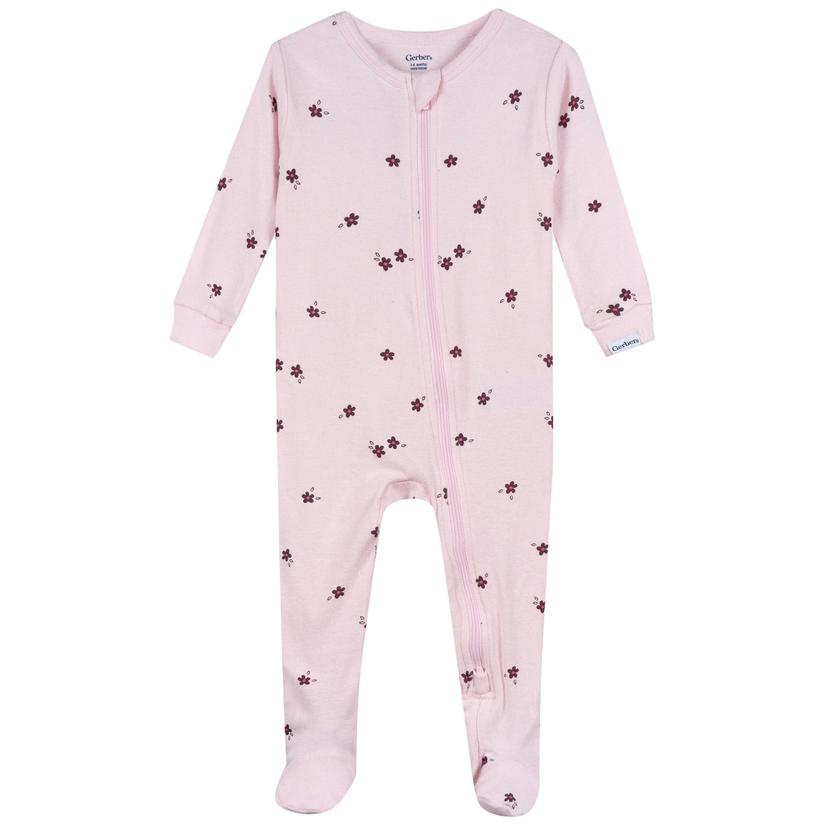 3-Pack Baby & Toddler Girls Horses Snug Fit Footed Pajamas