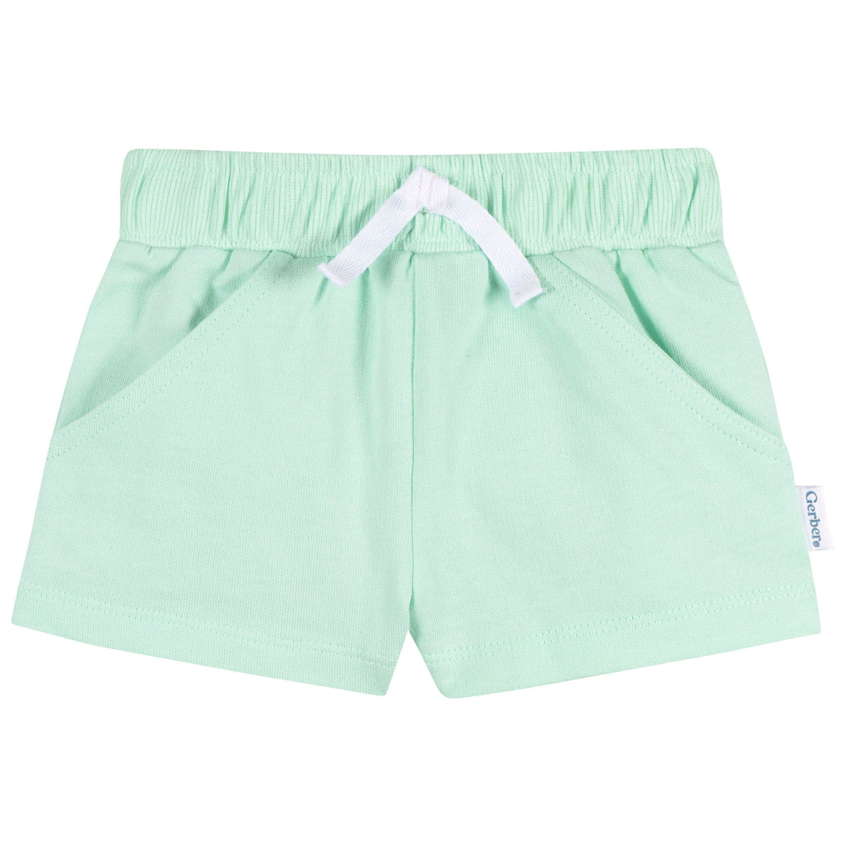 3-Piece Baby & Toddler Girls Ice Cream Knit Shorts-Gerber Childrenswear Wholesale