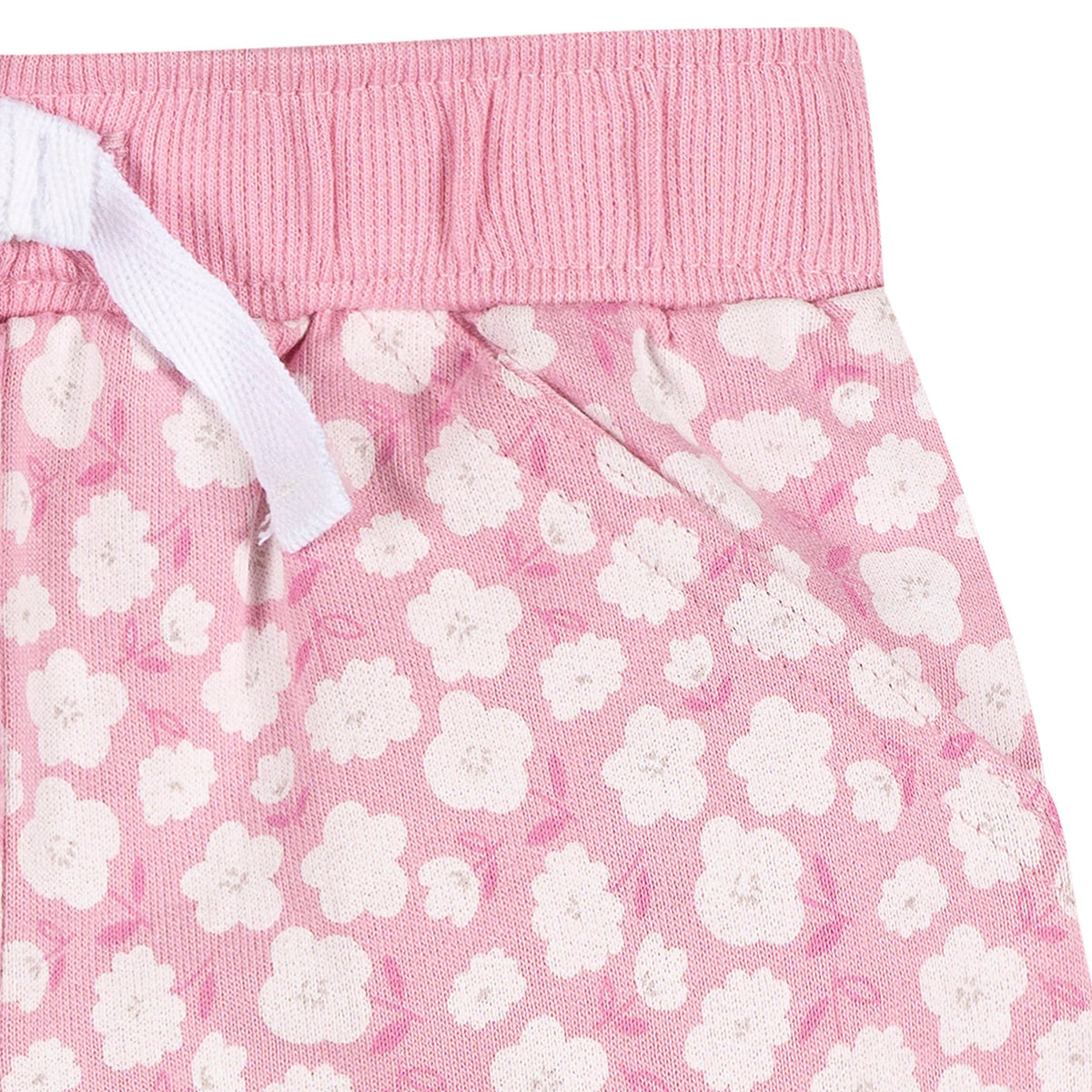 3-Piece Baby & Toddler Girls Ice Cream Knit Shorts-Gerber Childrenswear Wholesale