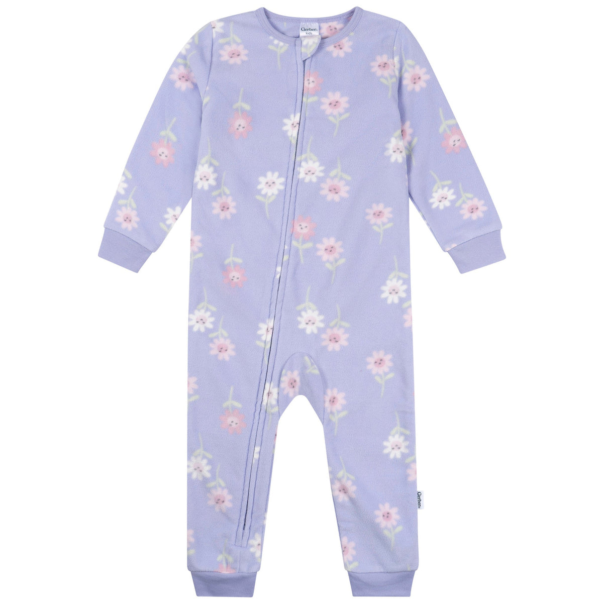 3-Pack Infant & Toddler Girls Princess Footless Fleece Pajamas-Gerber Childrenswear Wholesale