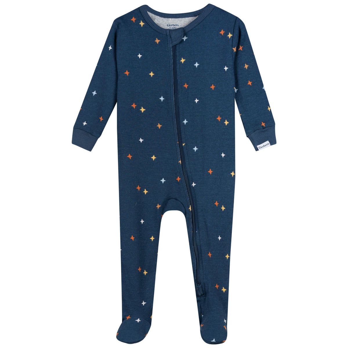 3-Pack Baby & Toddler Neutral Camping Snug Fit Footed Pajamas