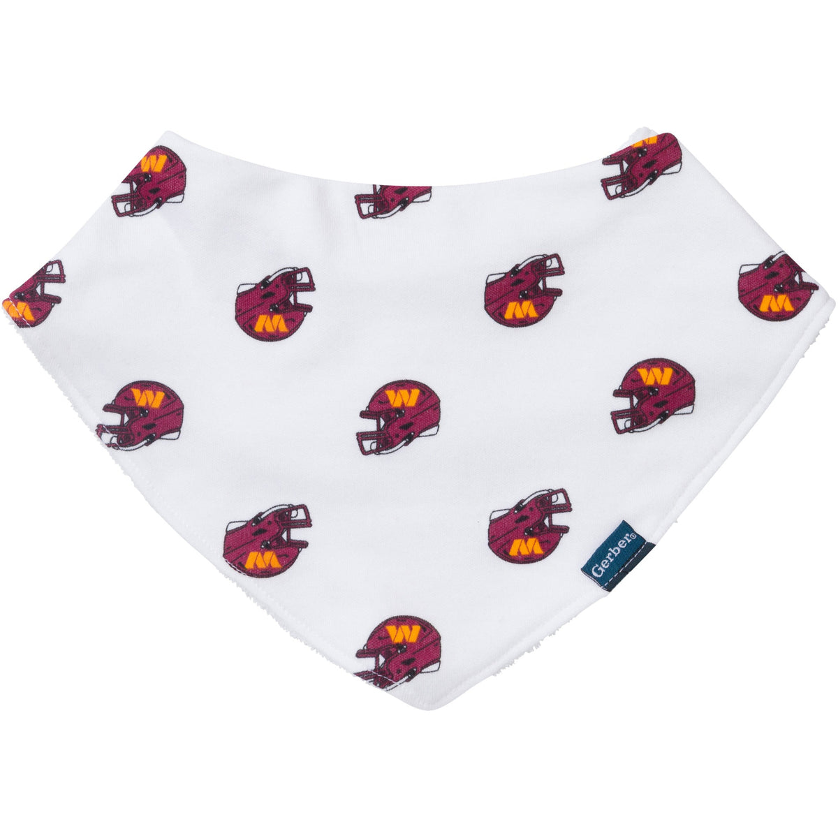 3-Pack Baby Neutral Commanders Bibs and Burp Cloth Set, view 2