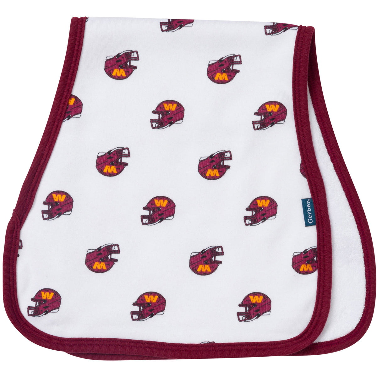 3-Pack Baby Neutral Commanders Bibs and Burp Cloth Set, view 4