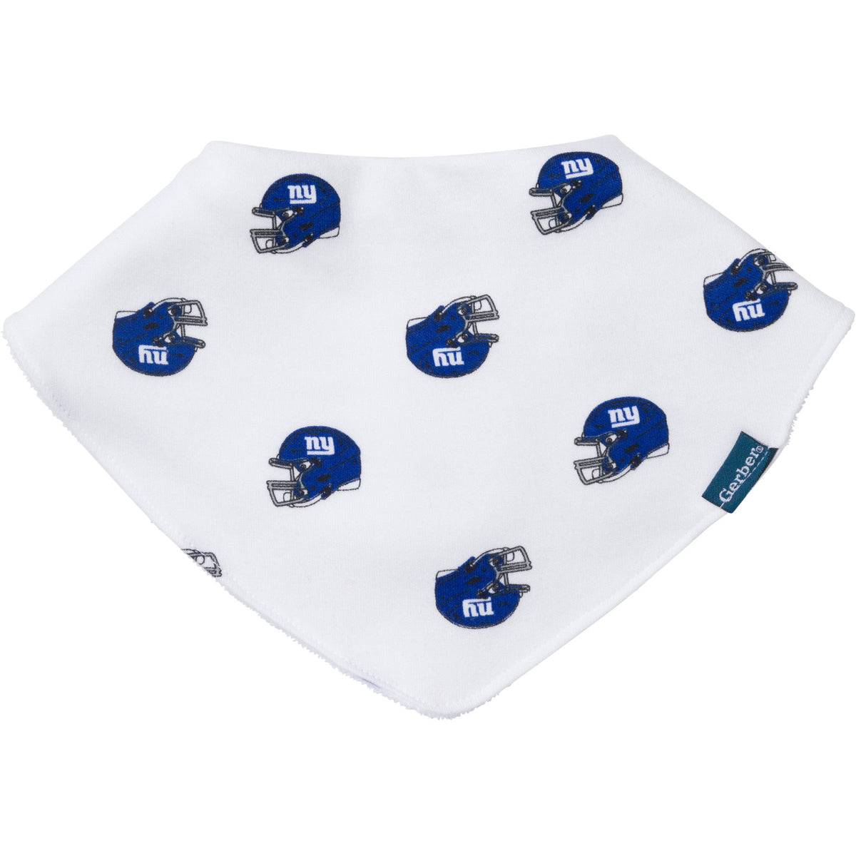 3-Pack Baby Neutral New York Giants Bibs and Burp Cloth Set, view 2