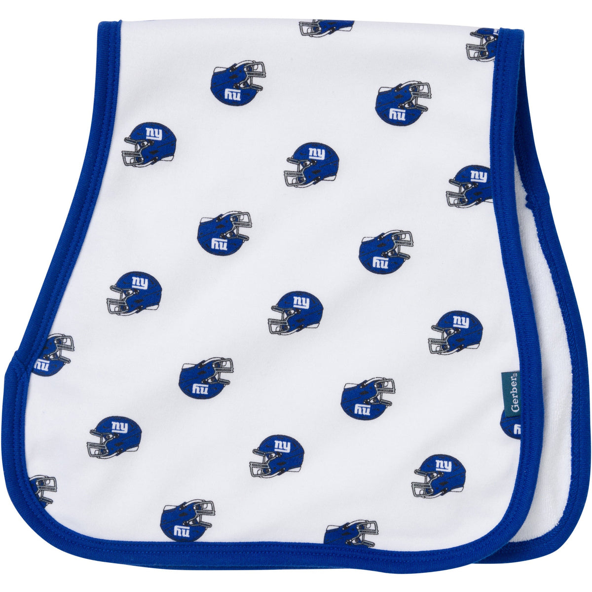 3-Pack Baby Neutral New York Giants Bibs and Burp Cloth Set, view 4