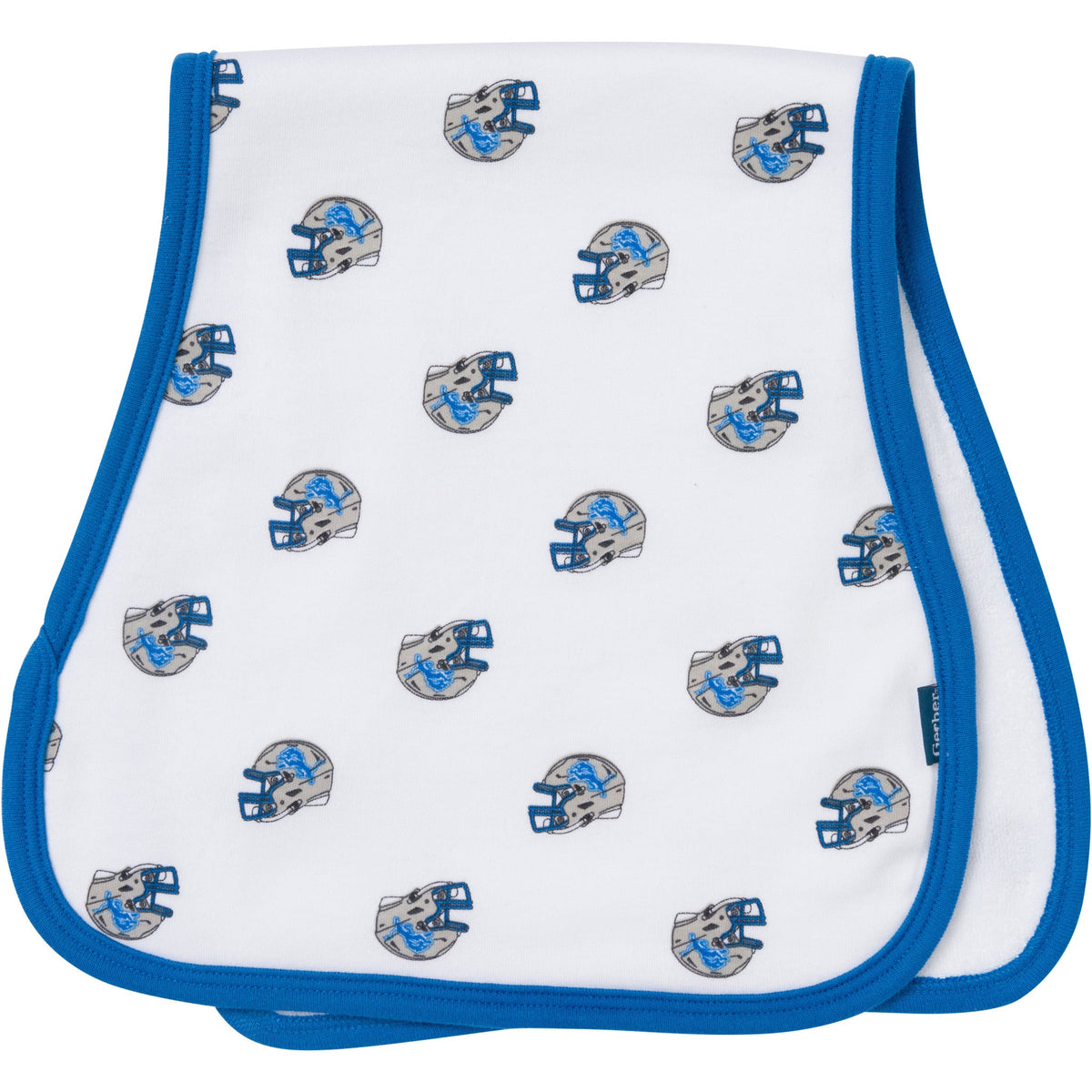 3-Pack Baby Neutral Detroit Lions Bibs and Burp Cloth Set, view 4