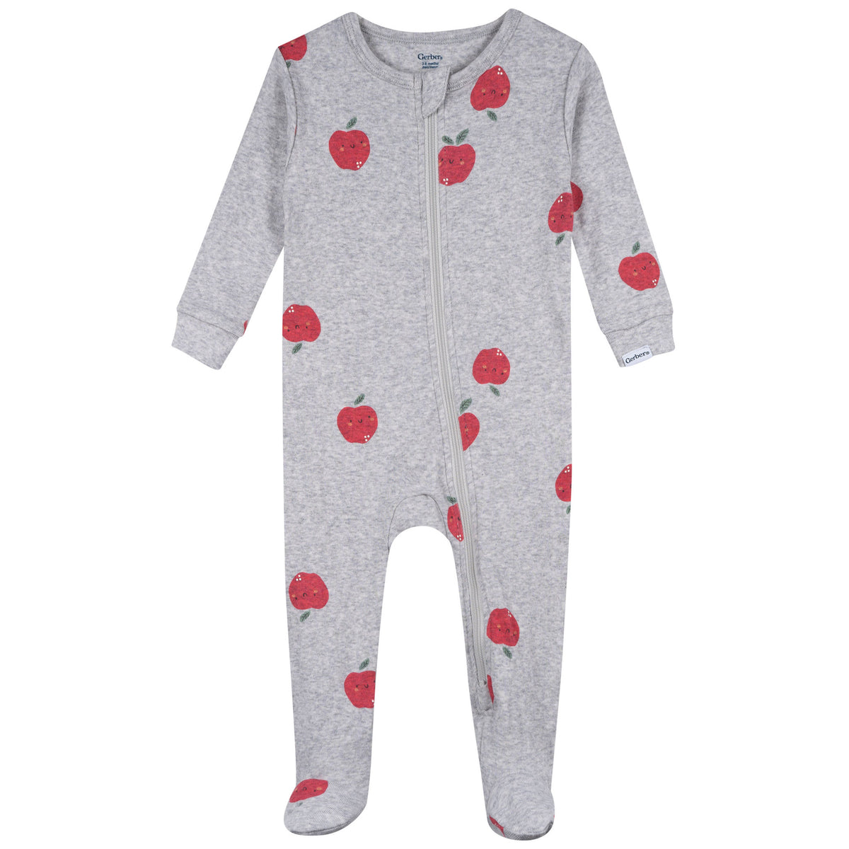 3-Pack Baby & Toddler Neutral Classroom Snug Fit Footed Pajamas