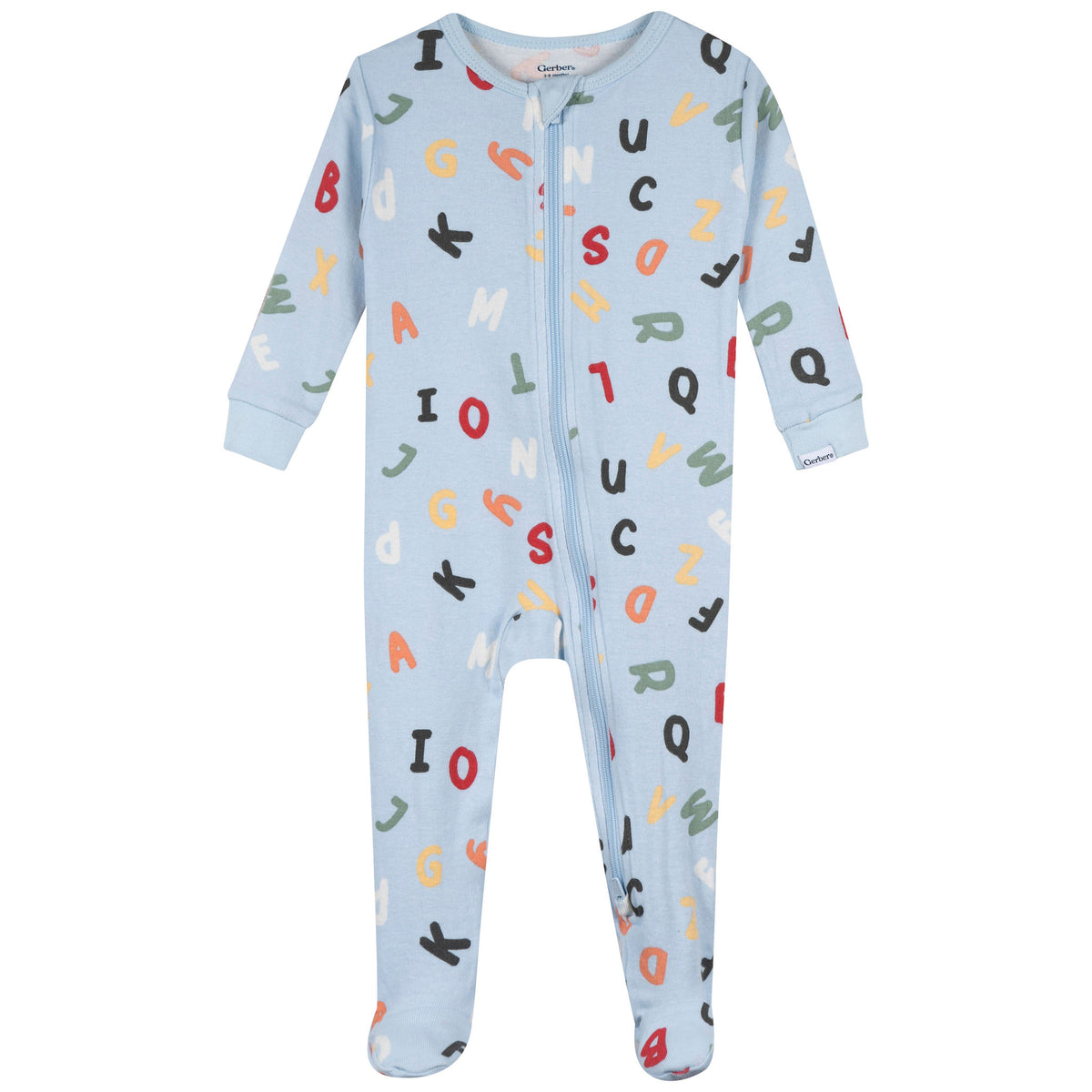 3-Pack Baby & Toddler Neutral Classroom Snug Fit Footed Pajamas