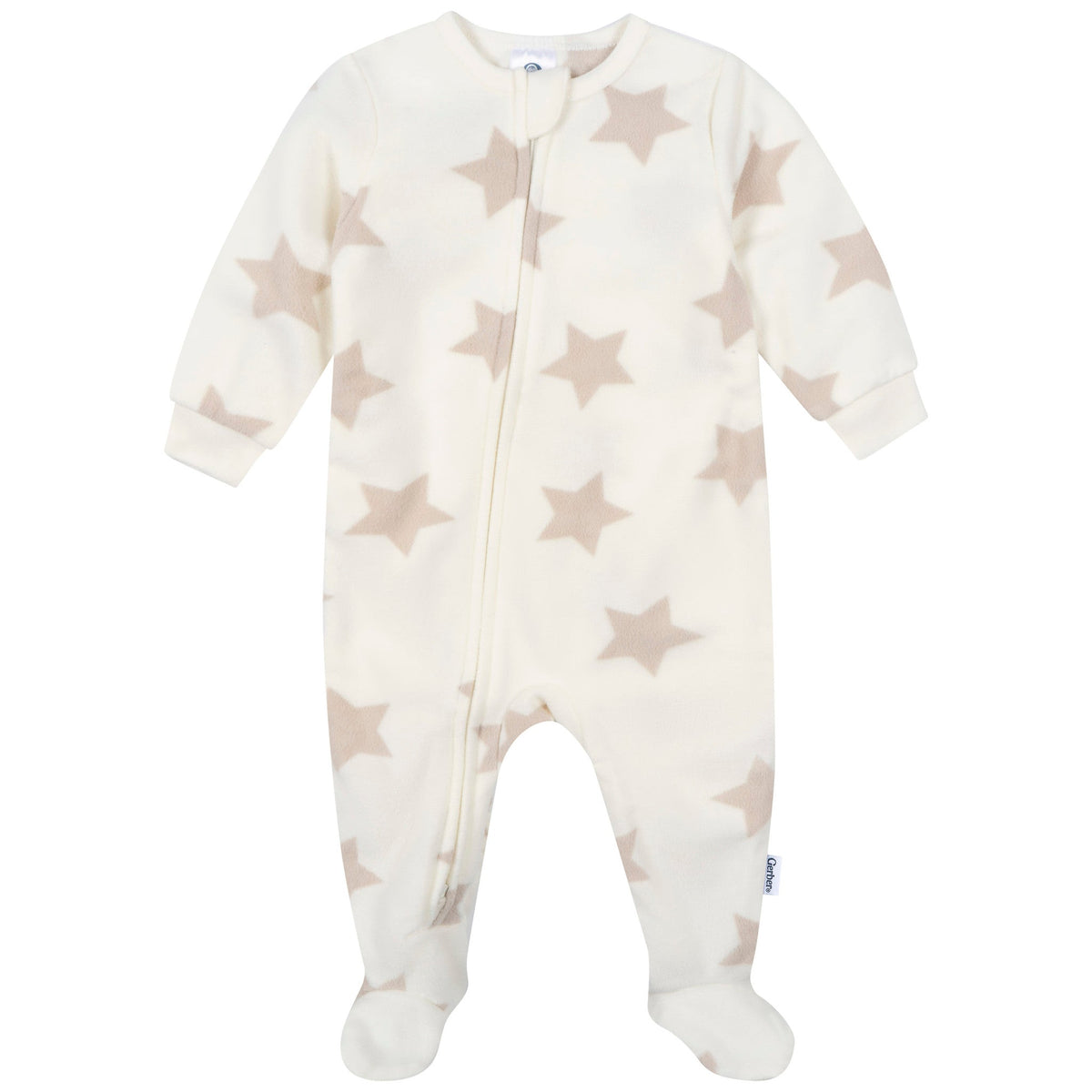 3-Pack Baby & Toddler Neutral Bears Footed Fleece Pajamas-Gerber Childrenswear Wholesale