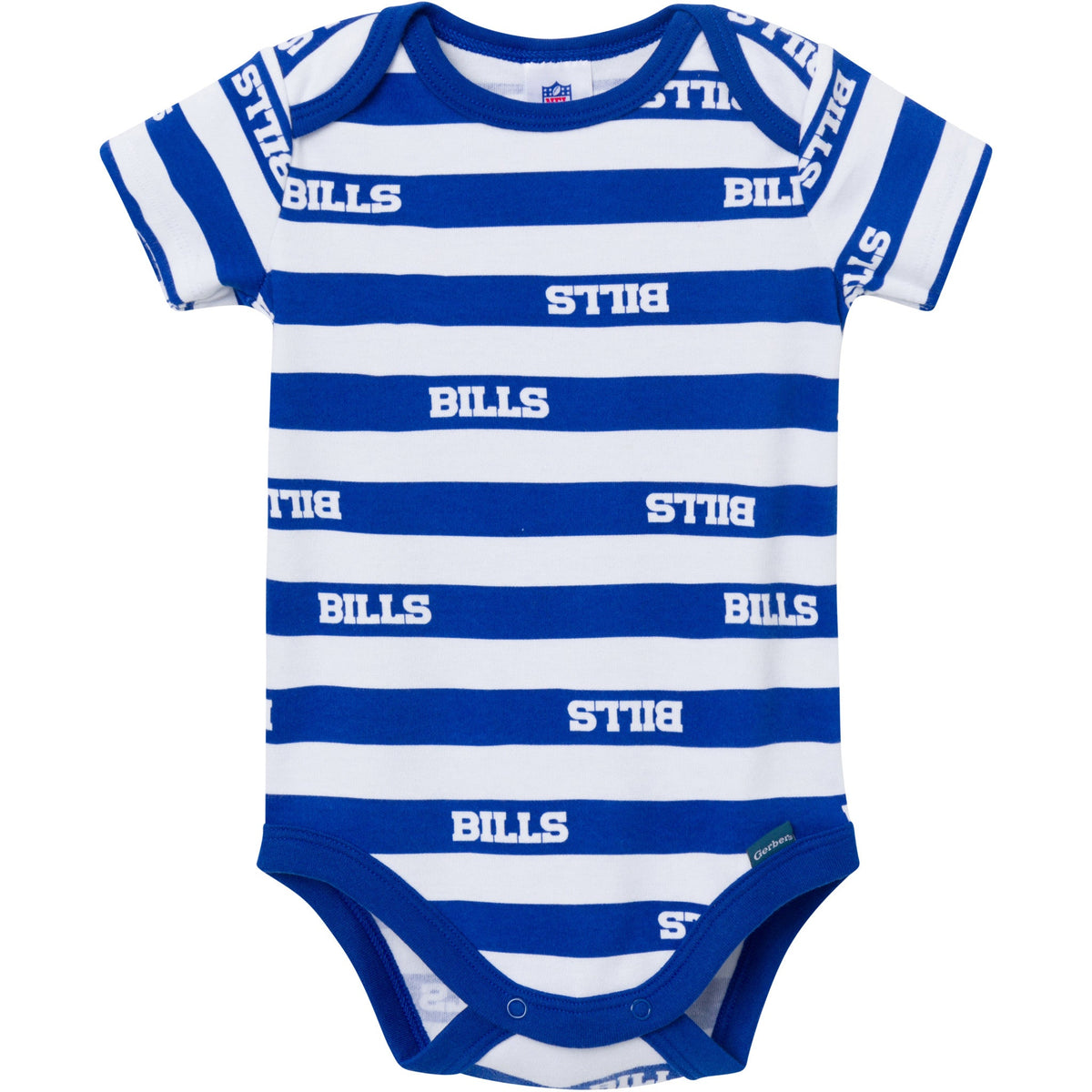 3-Pack Baby Boys Buffalo Bills Bodysuit Set, view 3