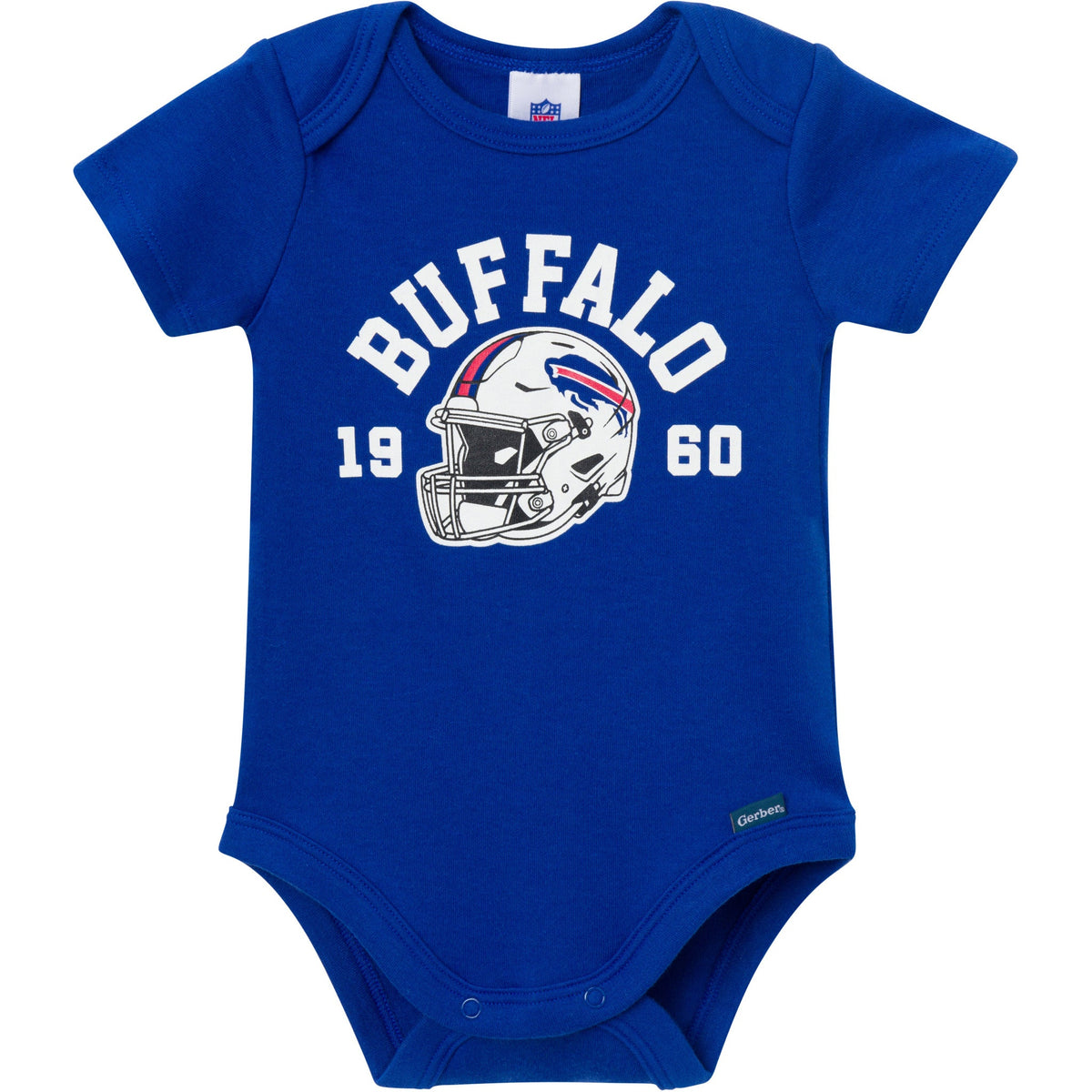 3-Pack Baby Boys Buffalo Bills Bodysuit Set, view 4