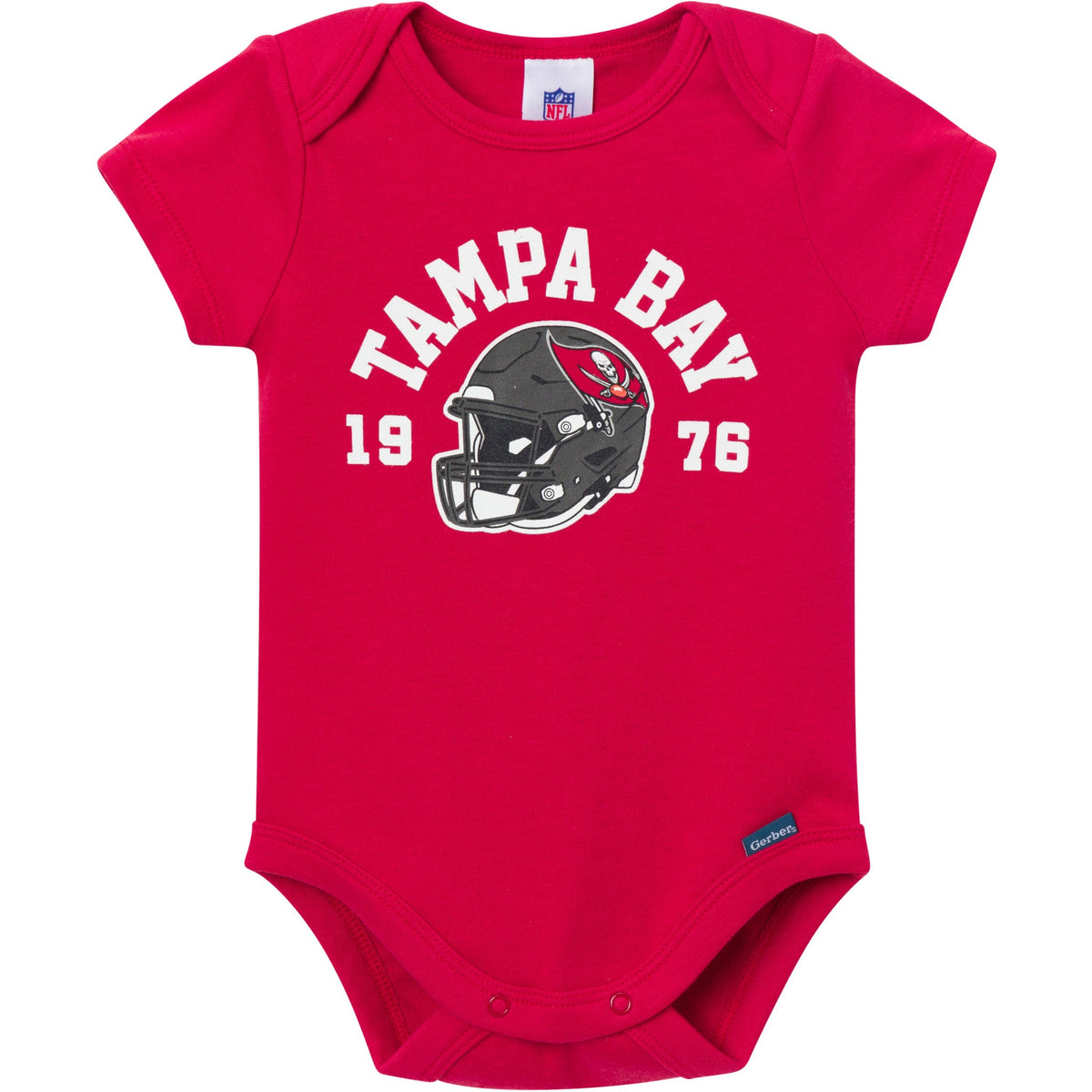 3-Pack Baby Boys Tampa Bay Buccaneers Bodysuit Set, view 4