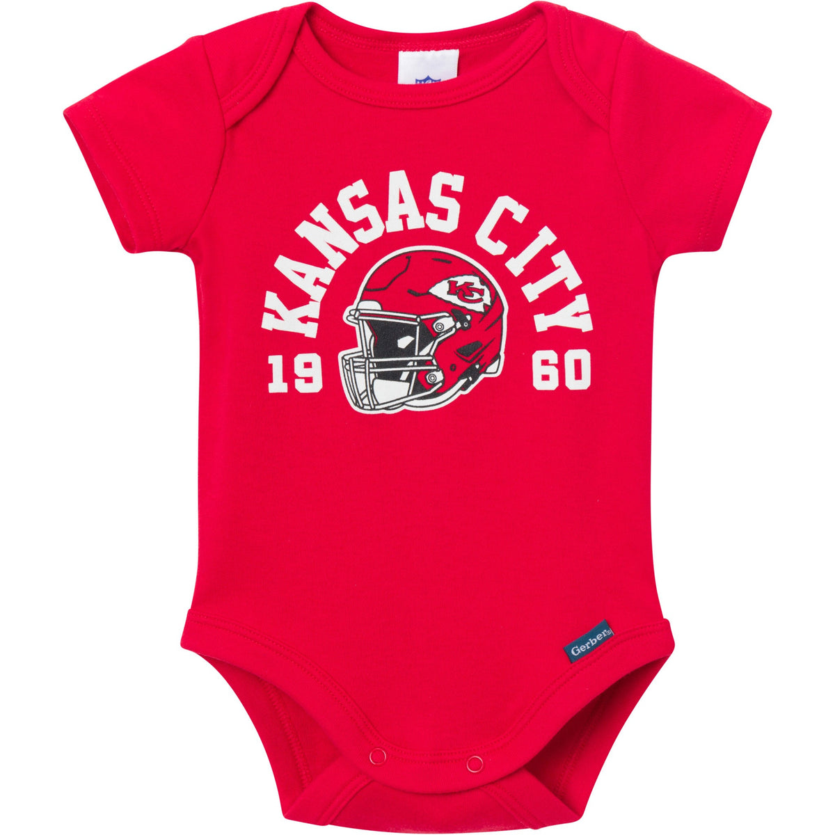 3-Pack Baby Boys Kansas City Chiefs Bodysuit Set, view 4