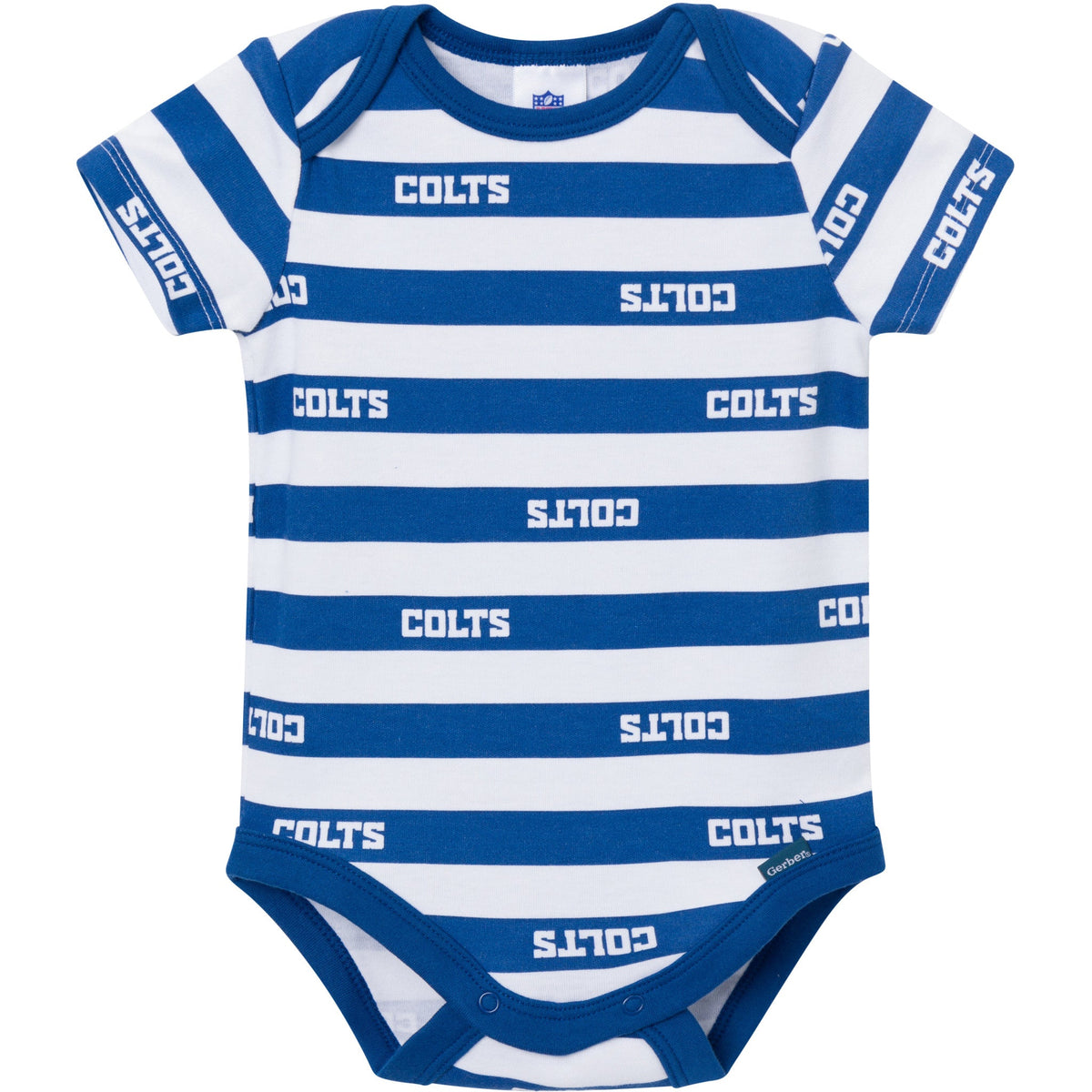 3-Pack Baby Boys Indianapolis Colts Bodysuit Set, view 3