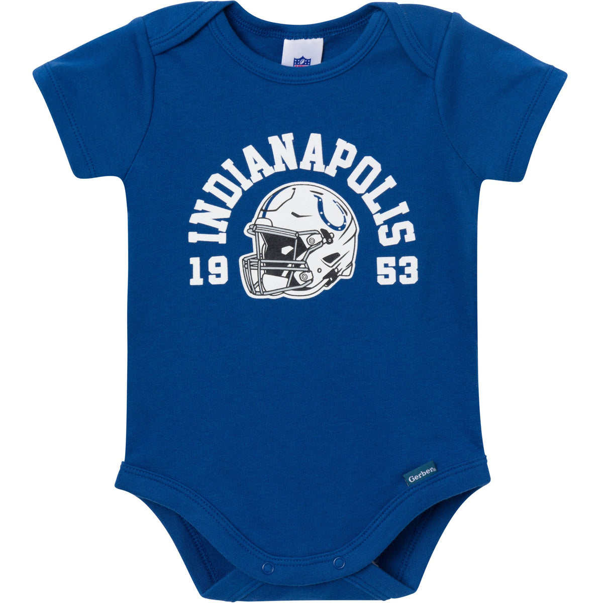 3-Pack Baby Boys Indianapolis Colts Bodysuit Set, view 4