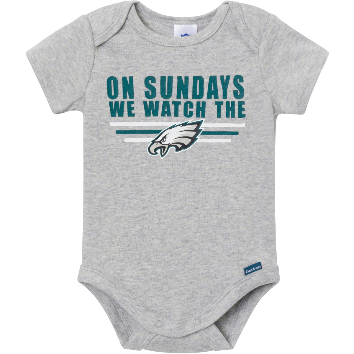 3-Pack Baby Boys Philadelphia Eagles Bodysuit Set, view 2