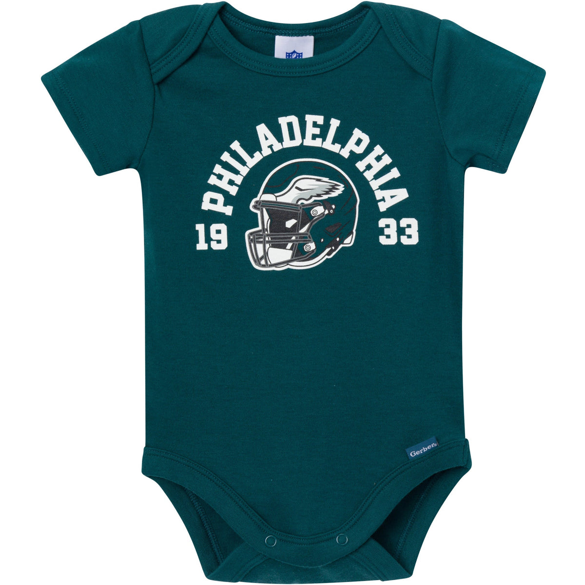 3-Pack Baby Boys Philadelphia Eagles Bodysuit Set, view 4