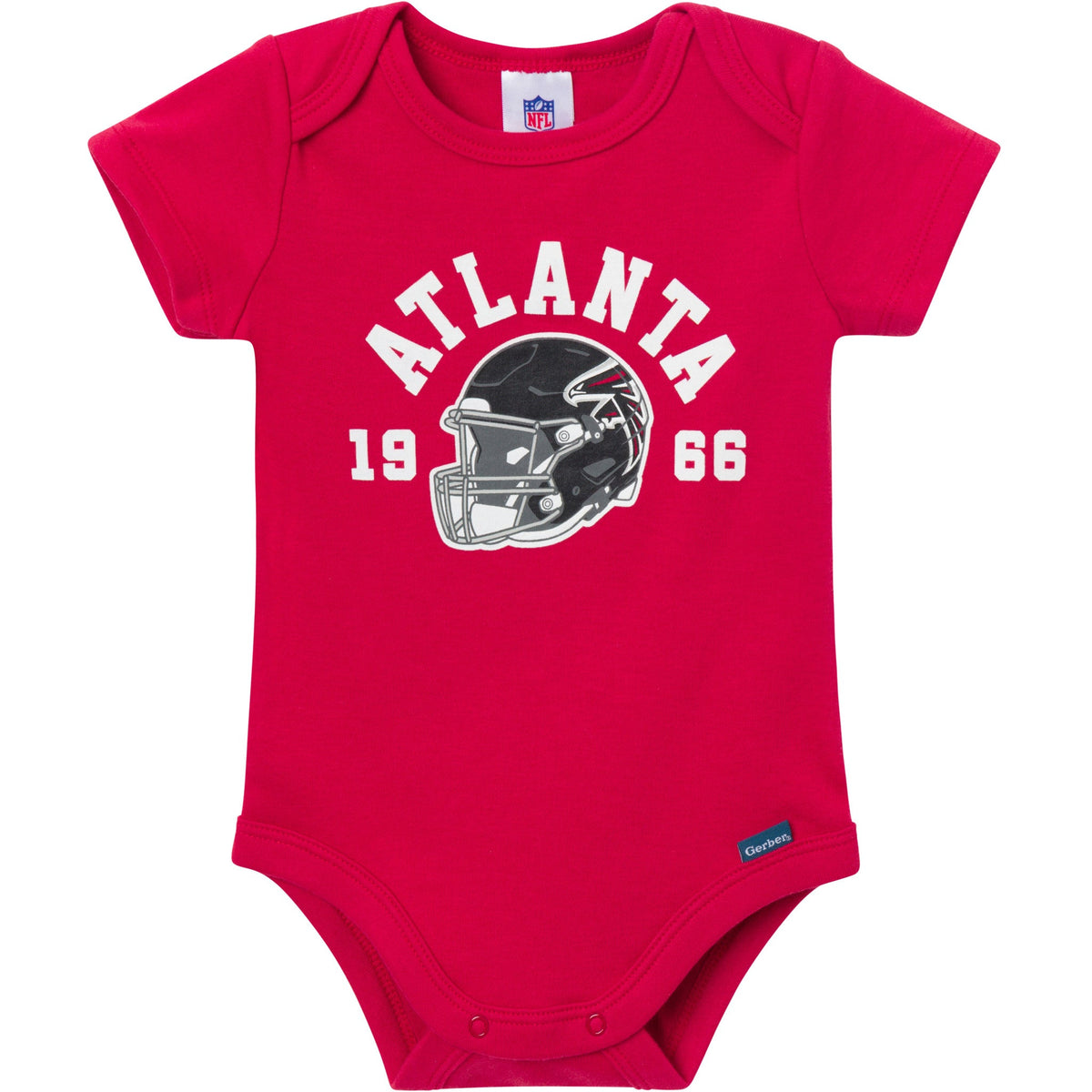 3-Pack Baby Boys Atlanta Falcons Bodysuit Set, view 4