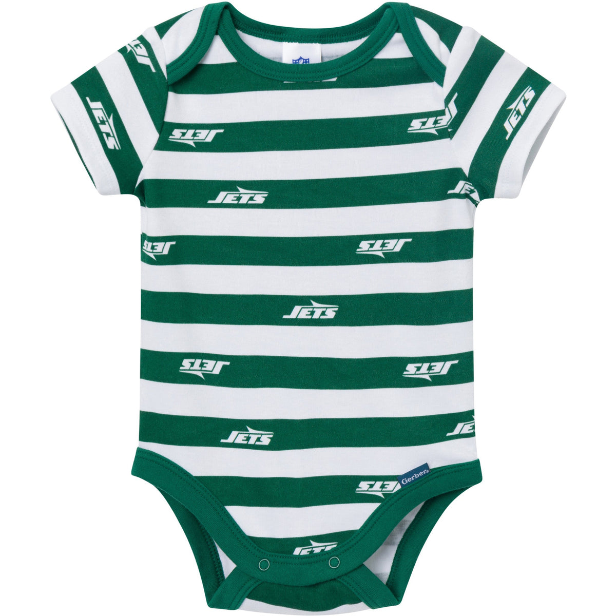 3-Pack Baby Boys New York Jets Bodysuit Set, view 3