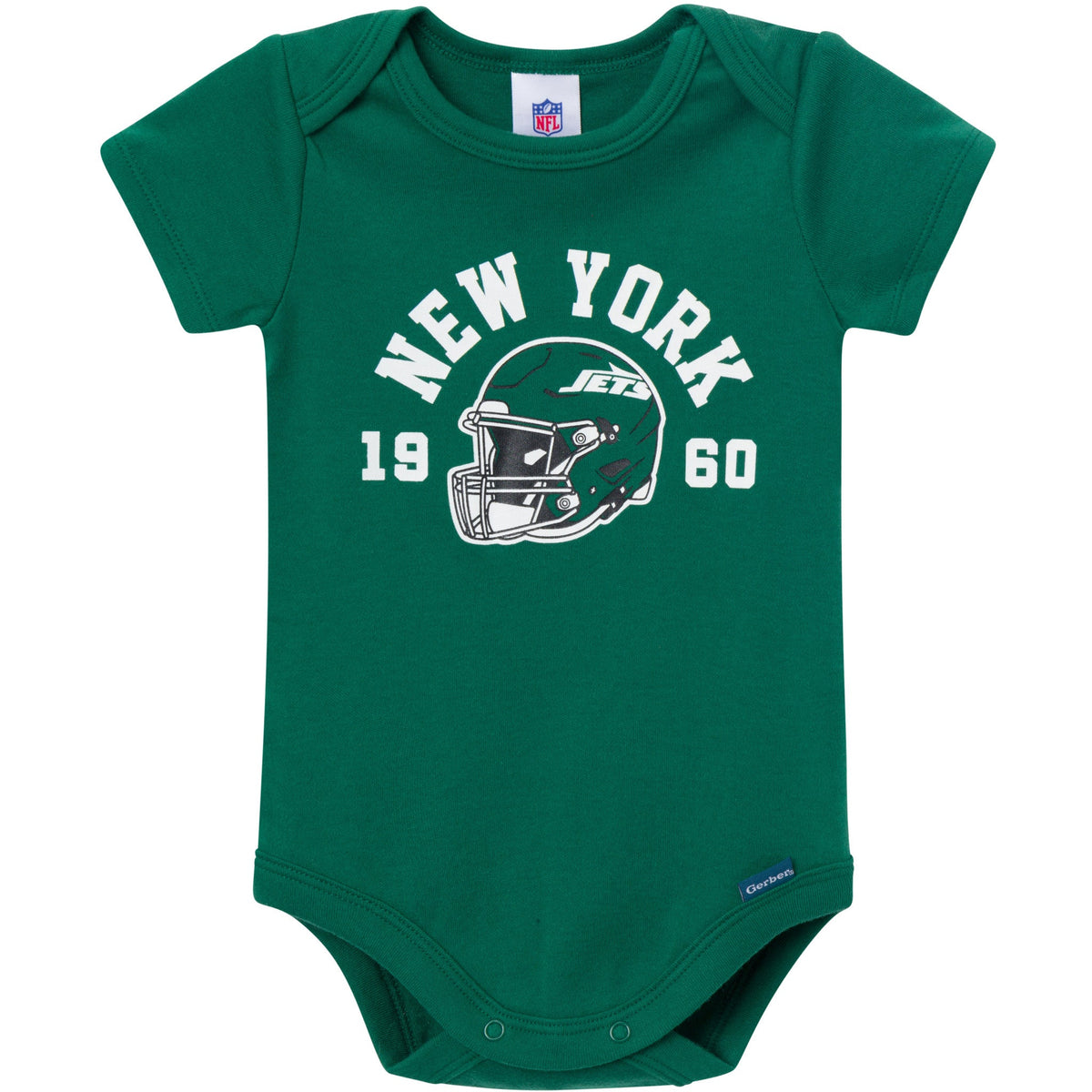 3-Pack Baby Boys New York Jets Bodysuit Set, view 4