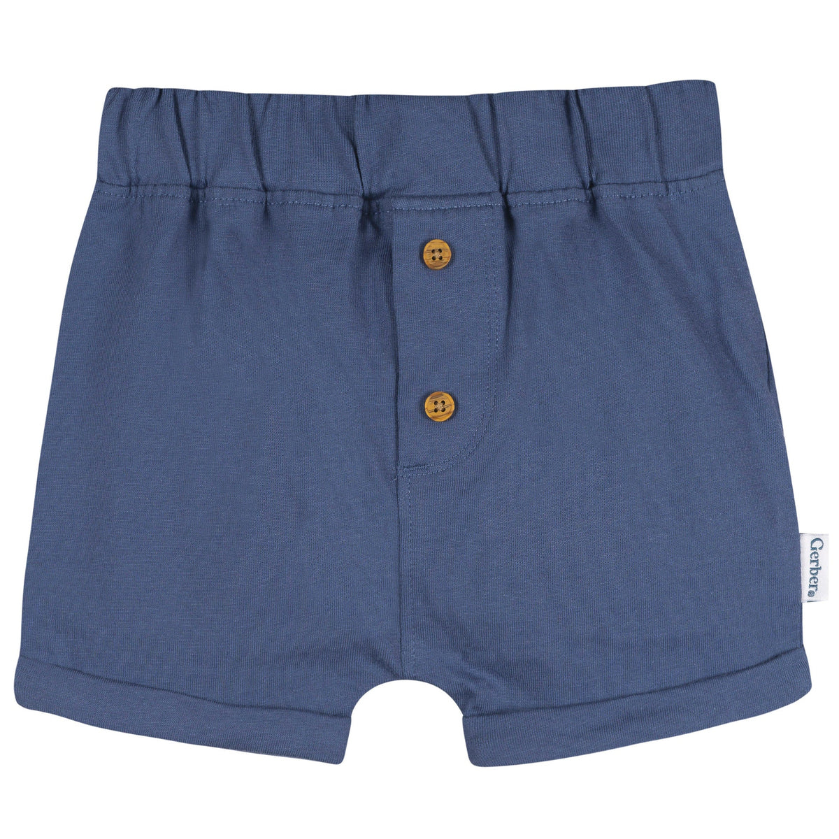 3-Pack Baby Boys Red, White & Blue Shorts-Gerber Childrenswear Wholesale