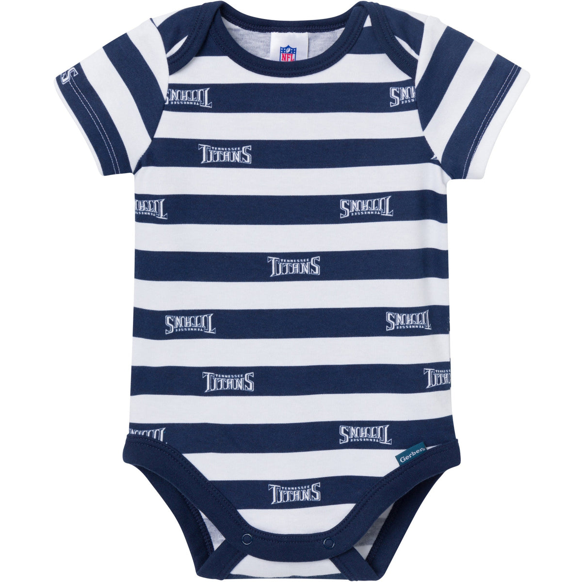 3-Pack Baby Boys Tennessee Titans Bodysuit Set, view 3