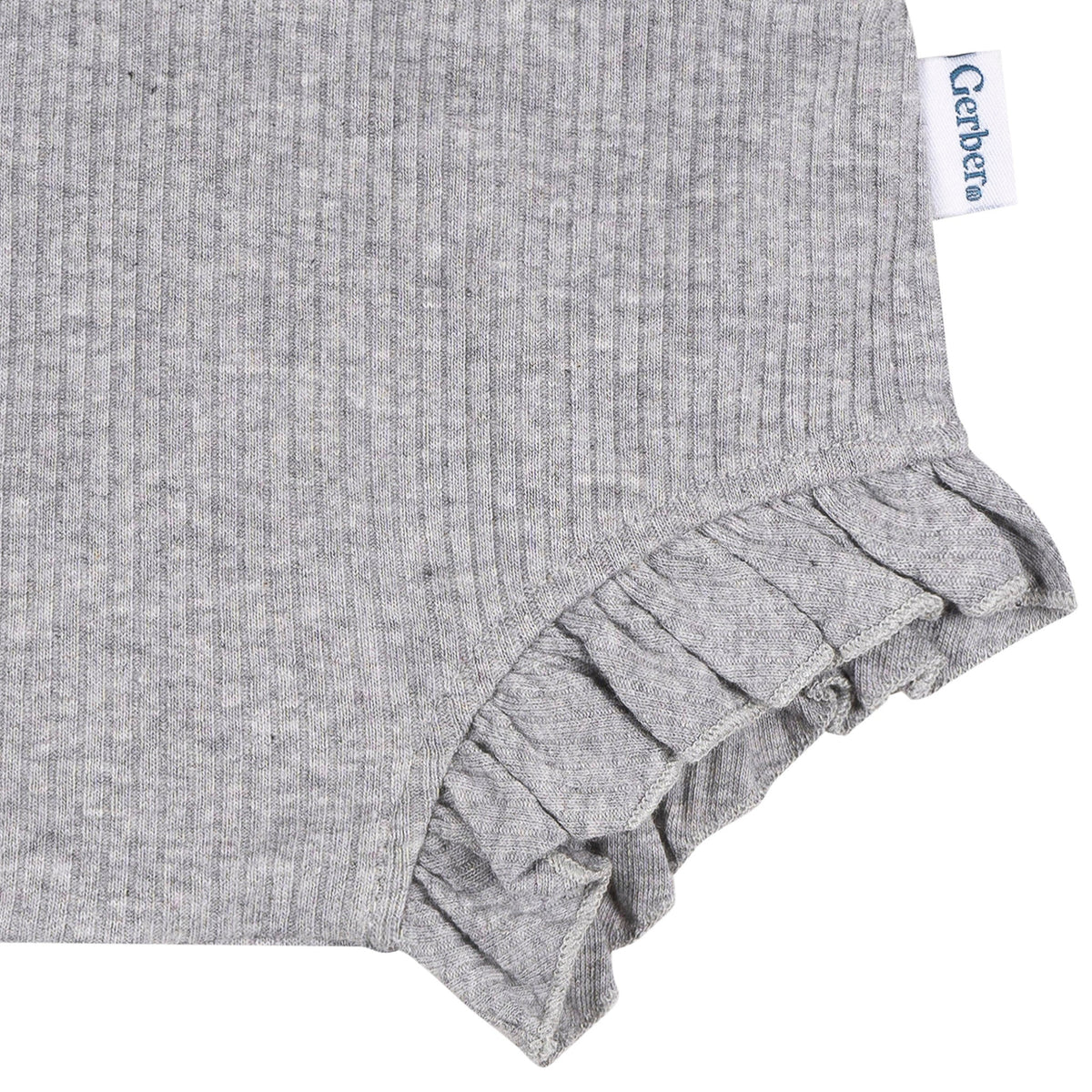 3-Pack Baby Girls Aqua, Gray & Purple Bubble Shorts-Gerber Childrenswear Wholesale