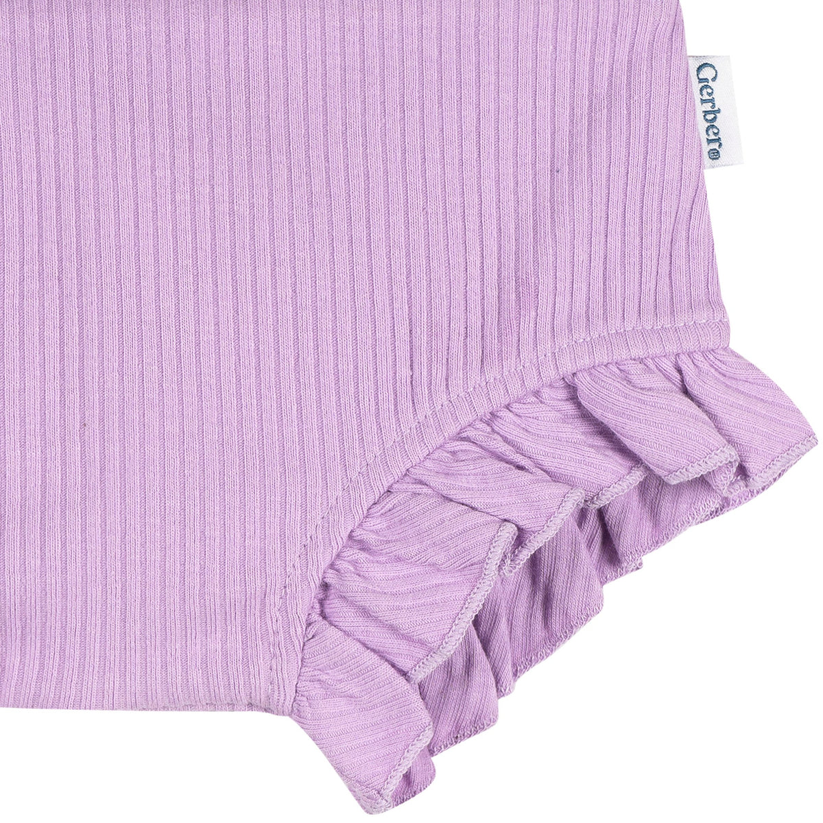 3-Pack Baby Girls Aqua, Gray & Purple Bubble Shorts-Gerber Childrenswear Wholesale