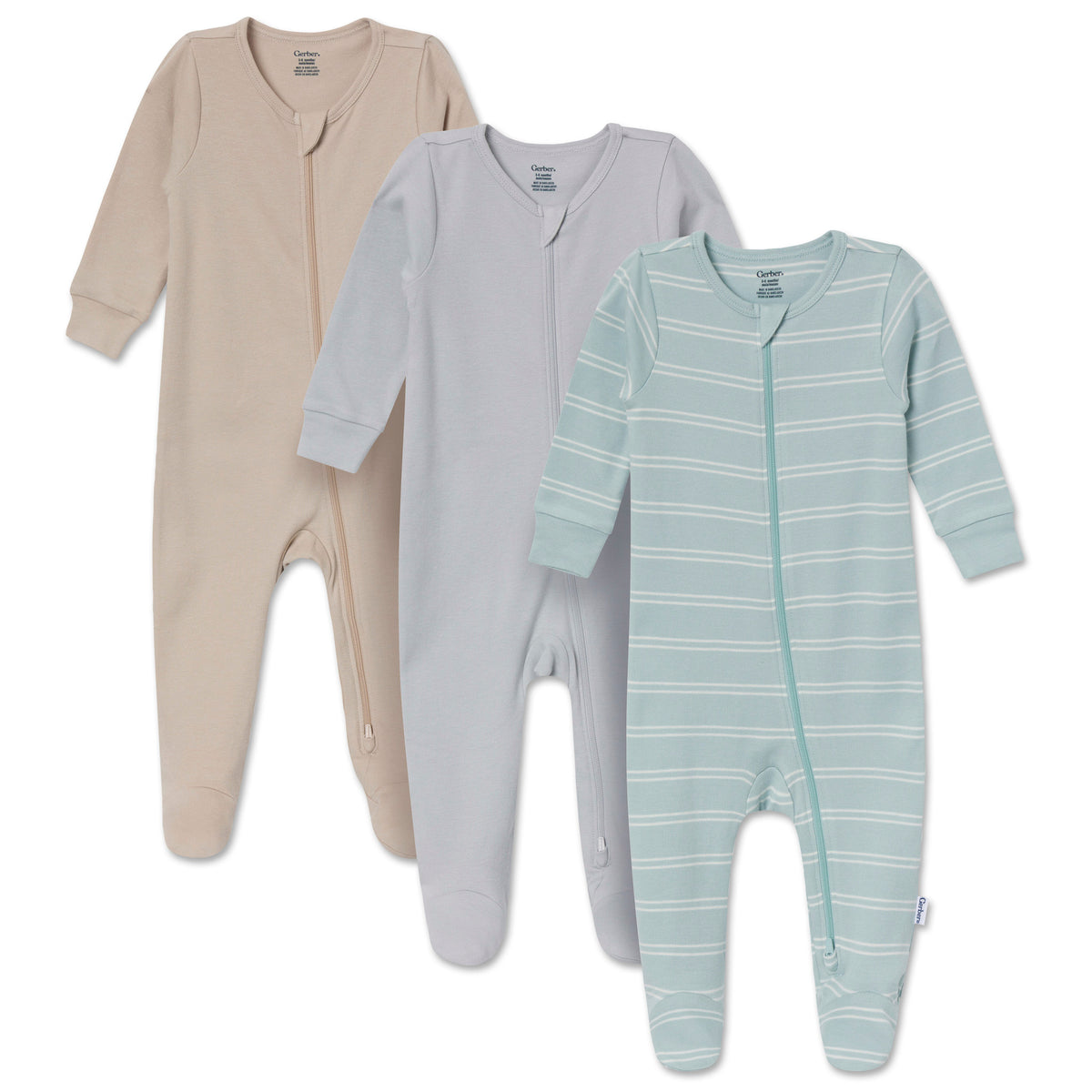 3-Pack Baby Neutral Cloud Sleep 'N Play