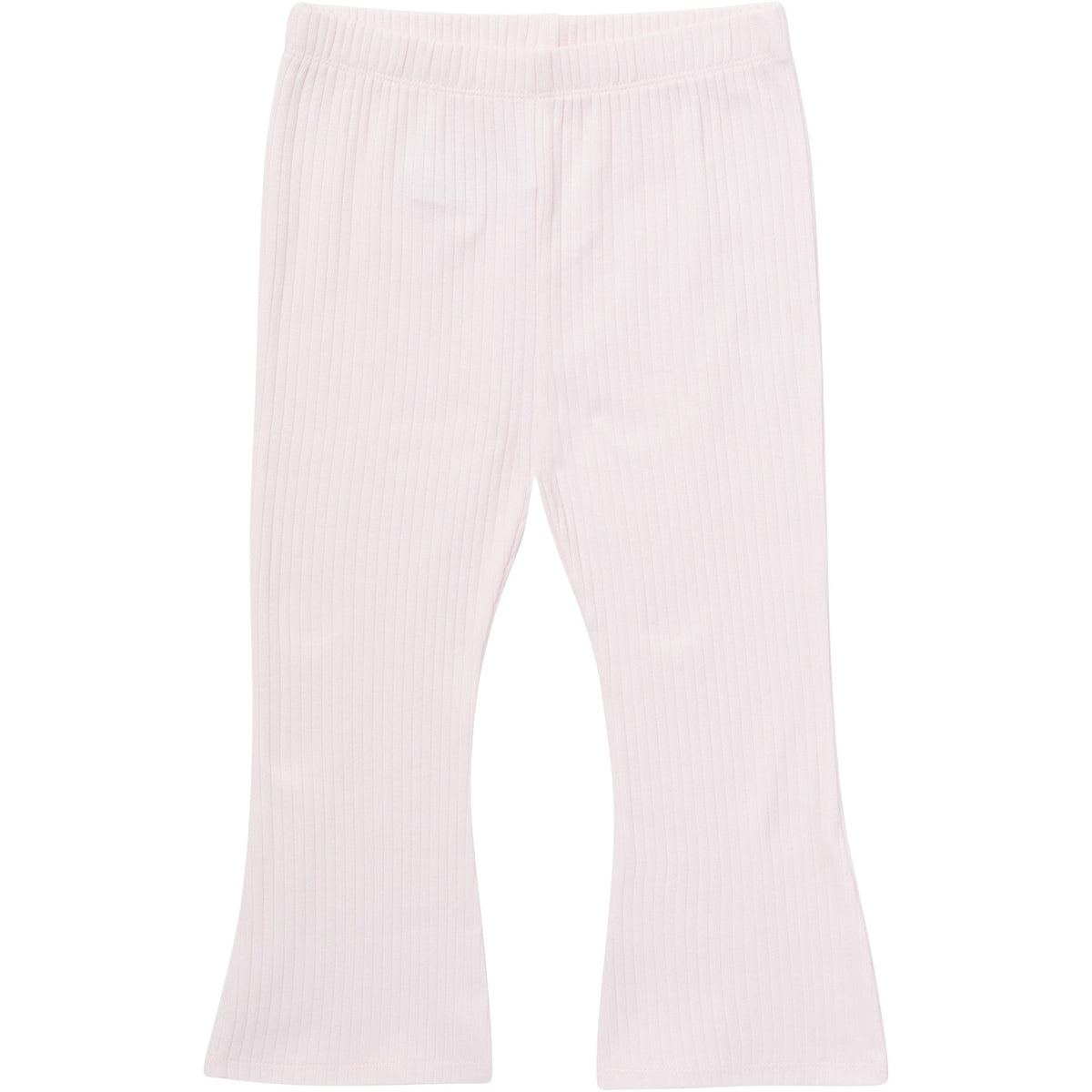 3-Pack Infant & Toddler Girls Gray and Pink Textured Flare Leggings, view 3