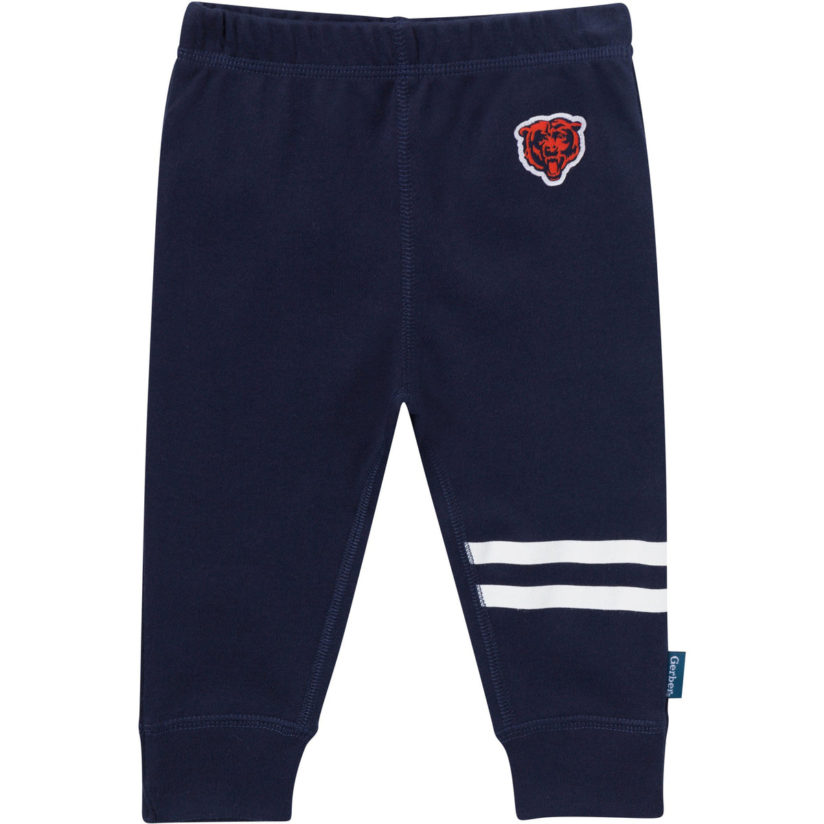 3-Piece Baby Boys Chicago Bears Bodysuit, Active Pant and Cap, view 4