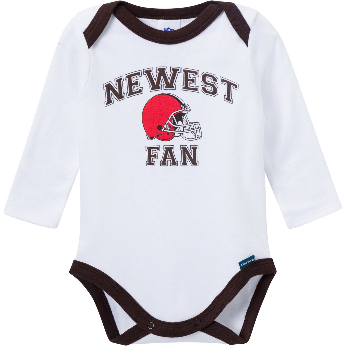 3-Piece Baby Boys Cleveland Browns Bodysuit, Active Pant and Cap, view 3