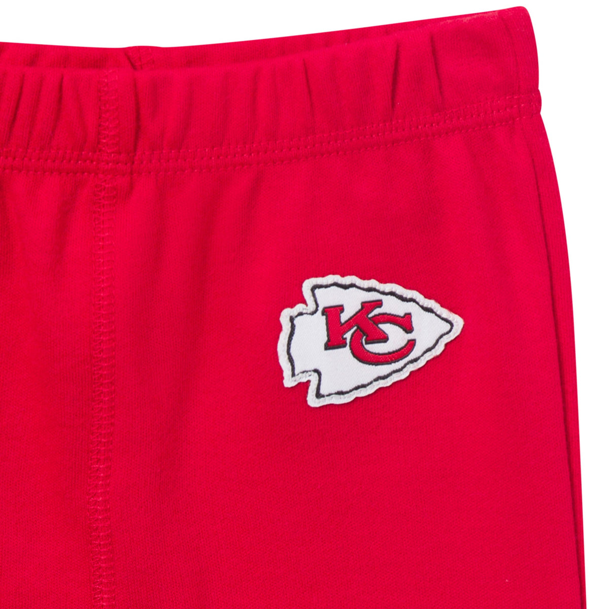 3-Piece Baby Boys Kansas City Chiefs Bodysuit, Active Pant and Cap, view 5