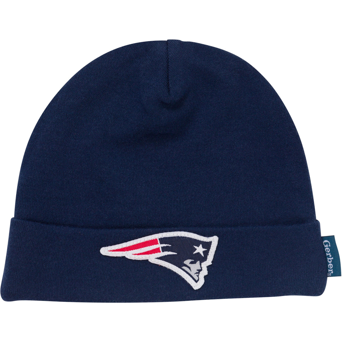 3-Piece Baby Boys New England Patriots Bodysuit, Active Pant and Cap, view 2