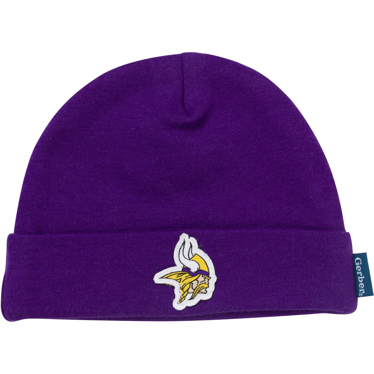 3-Piece Baby Boys Minnesota Vikings Bodysuit, Active Pant and Cap, view 2
