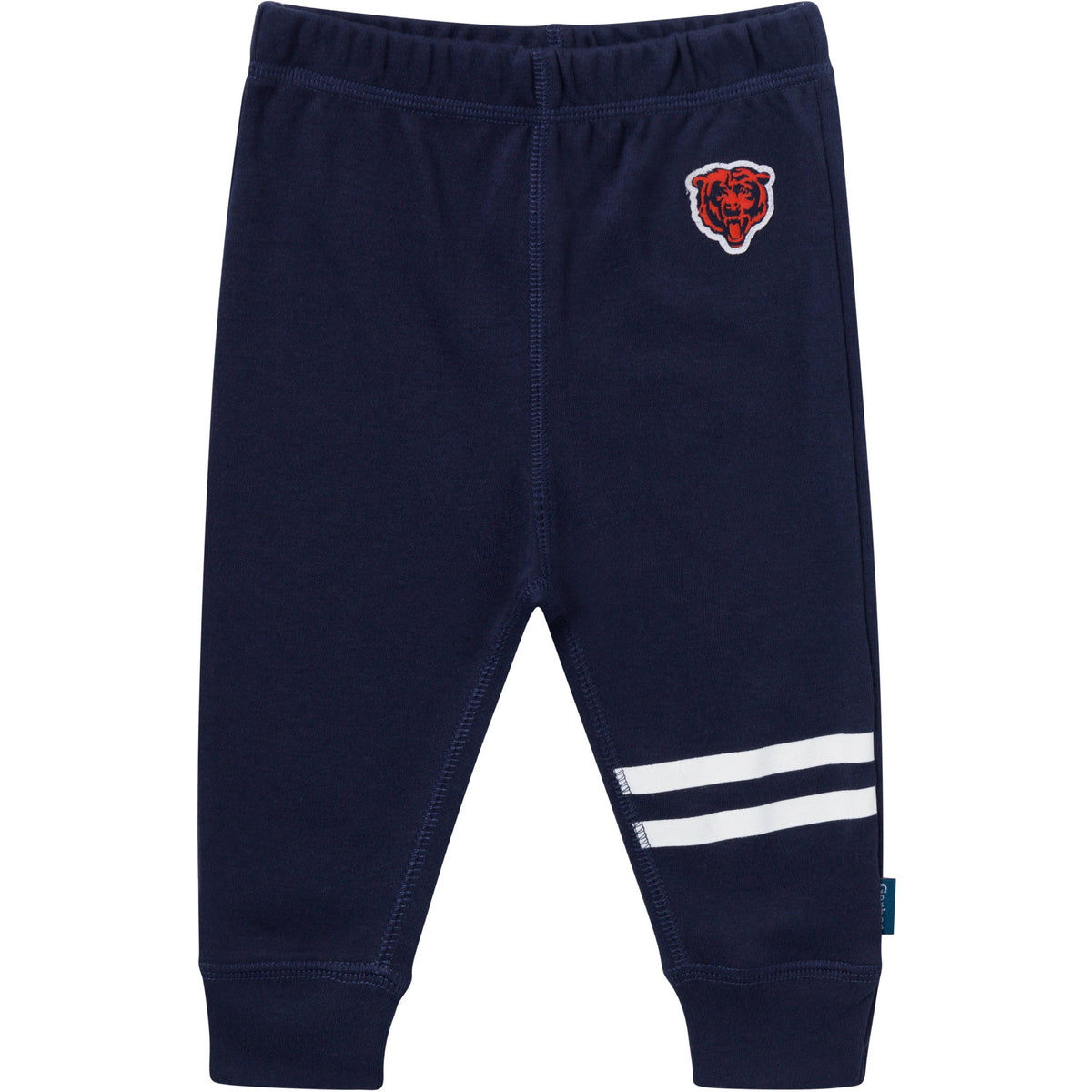 3-Piece Baby Girls Chicago Bears Bodysuit, Pants & Headband Set, view 4