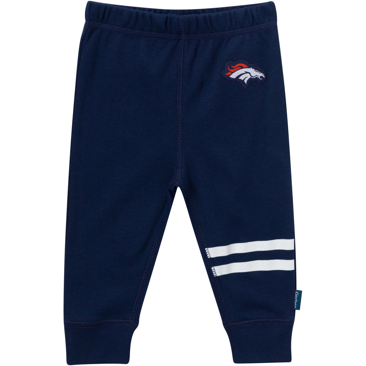 3-Piece Baby Girls Denver Broncos Bodysuit, Pants & Headband Set, view 4